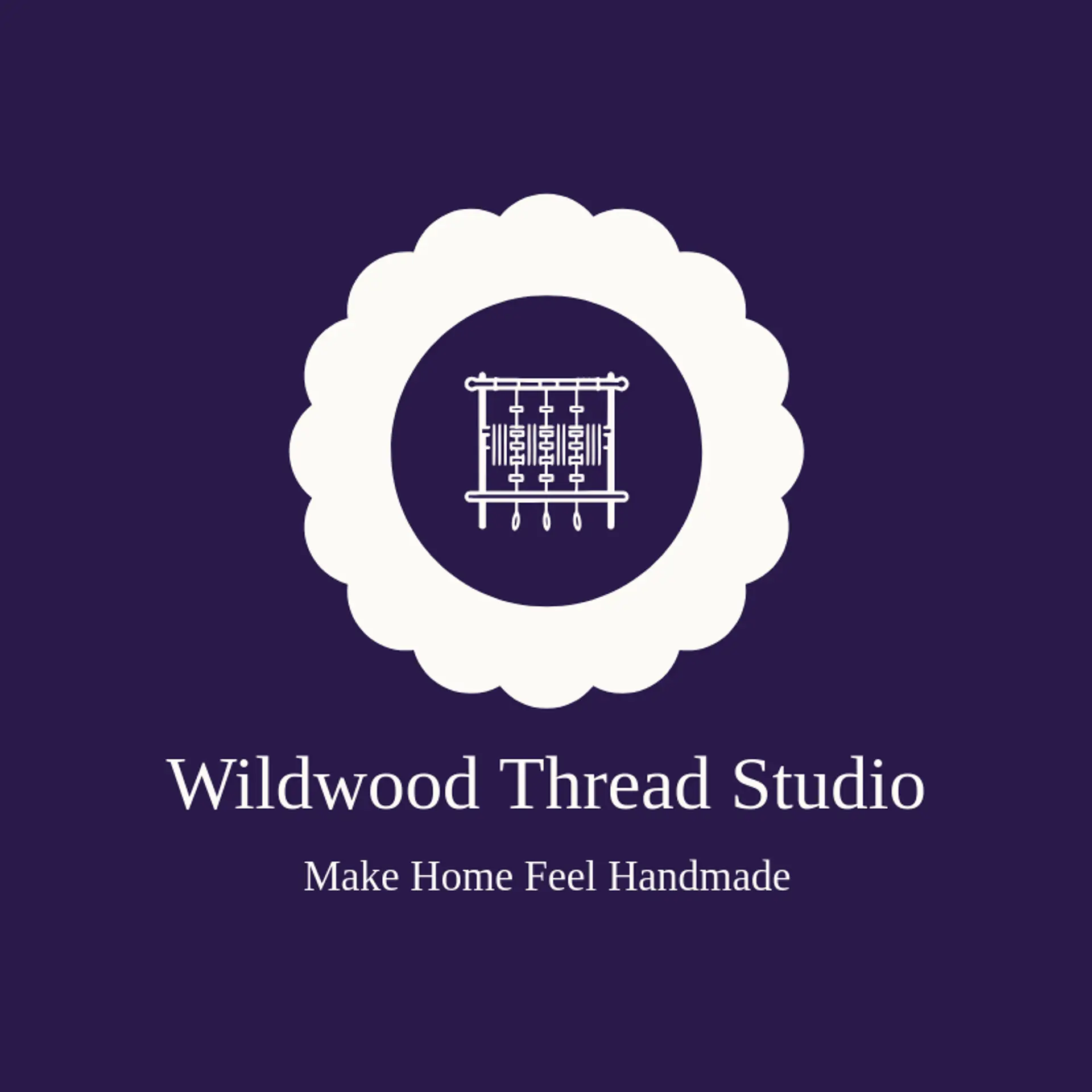 Wildwood Thread Studio logo for loom