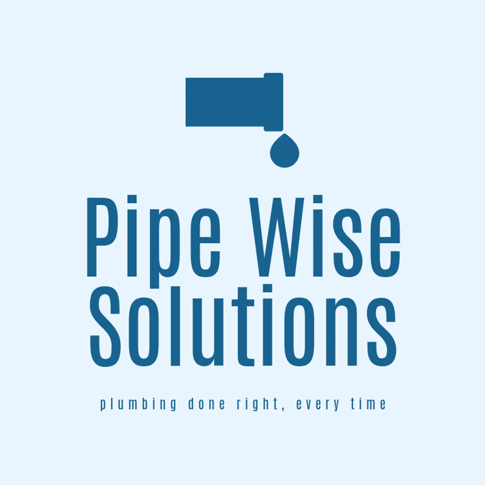PipePerfect Solutions logo for plumbing