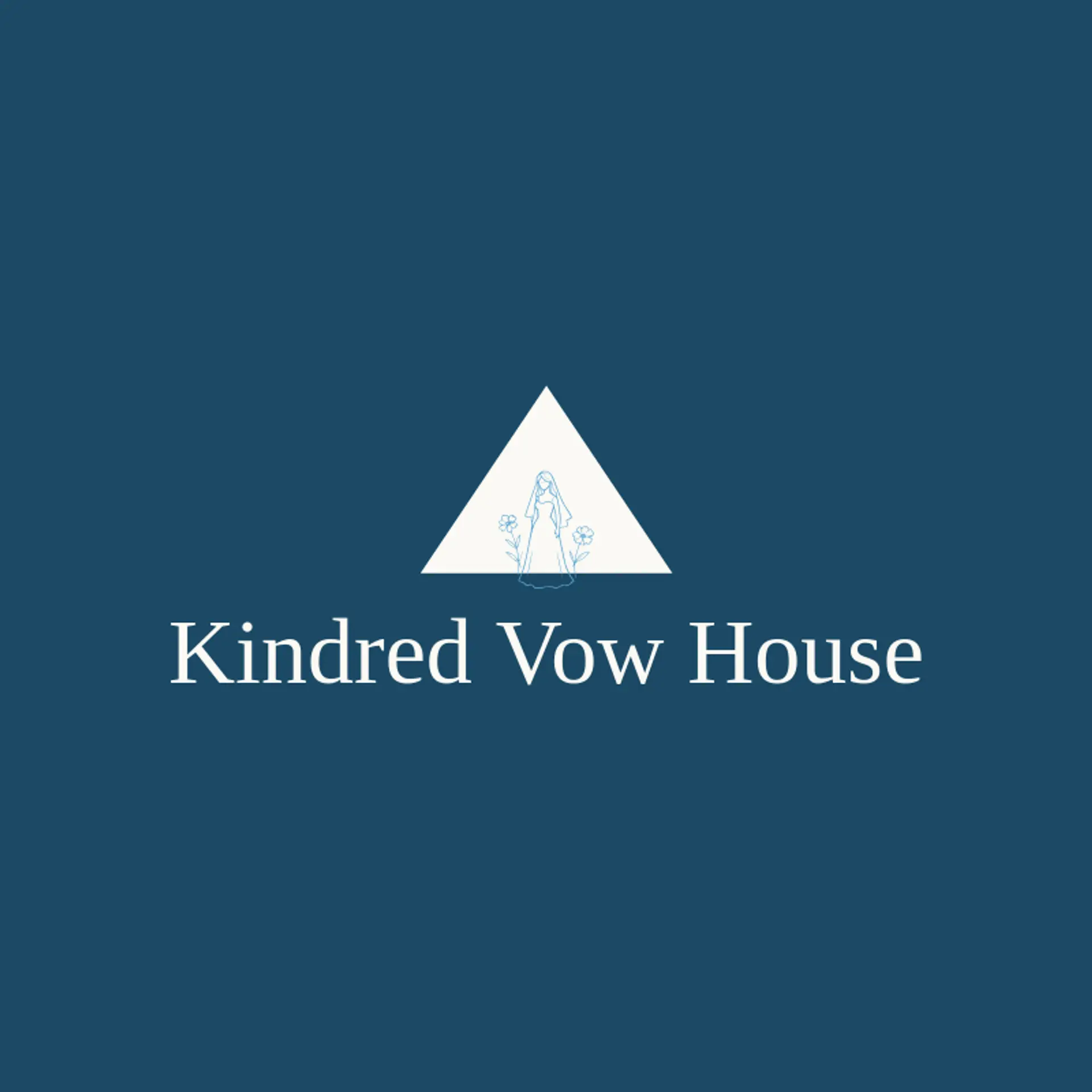Kindred Vow House logo for bride