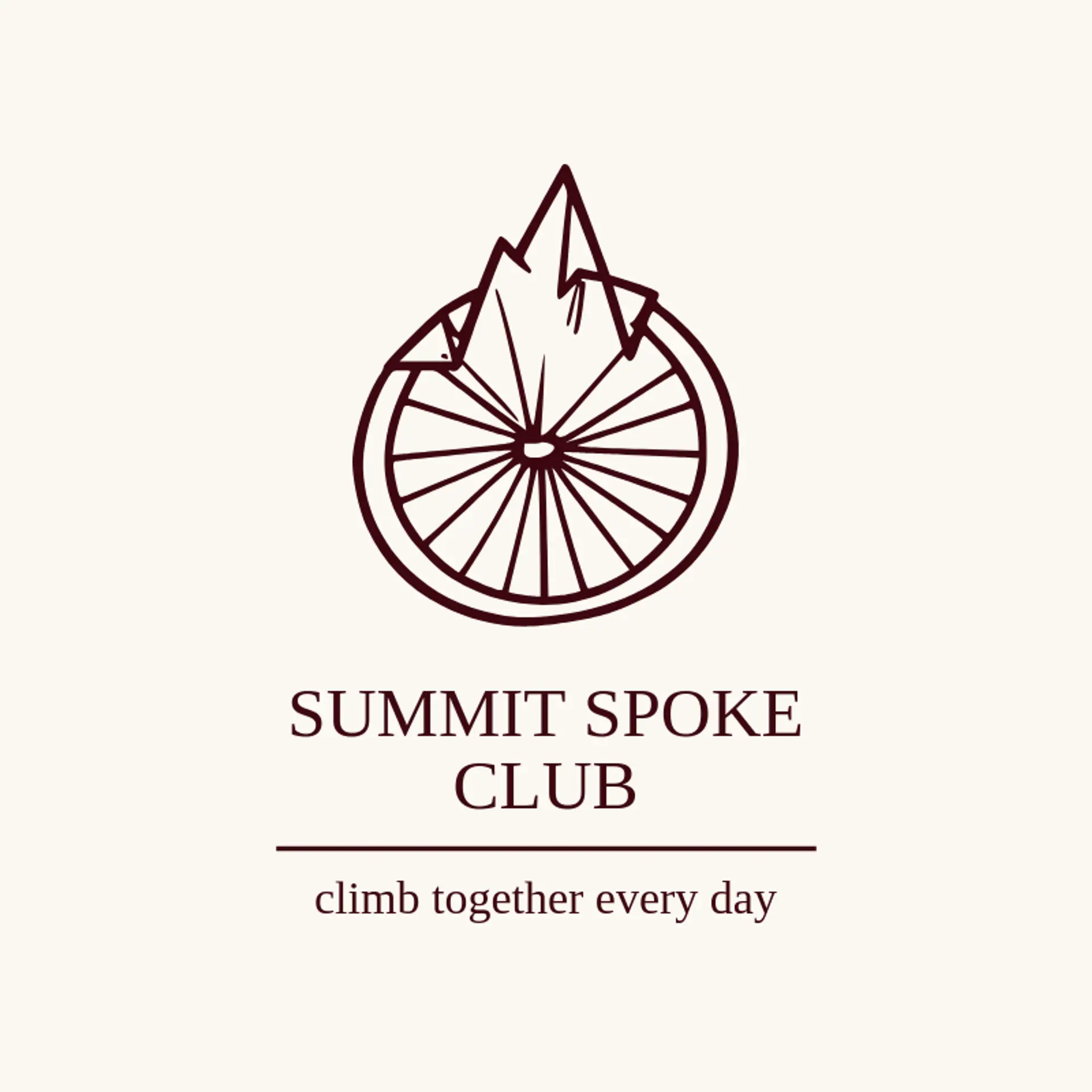 Summit Spoke Club logo for cycling