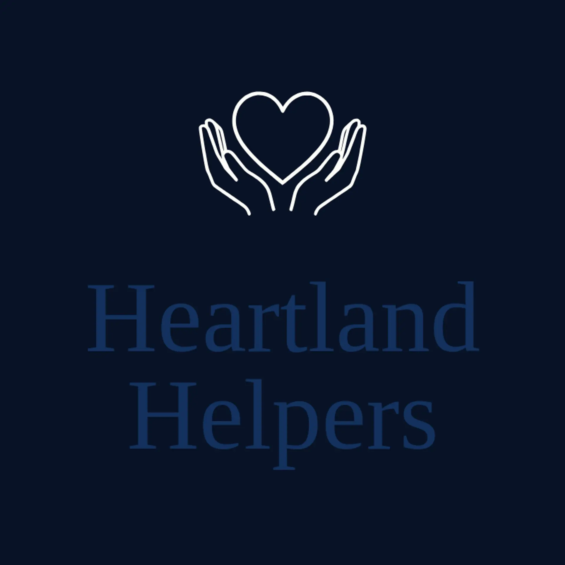 Heartland Helpers logo for social work