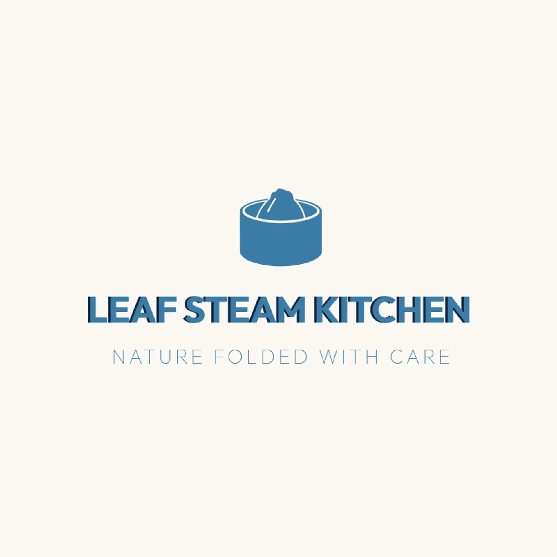 Leaf Steam Kitchen logo for siomai