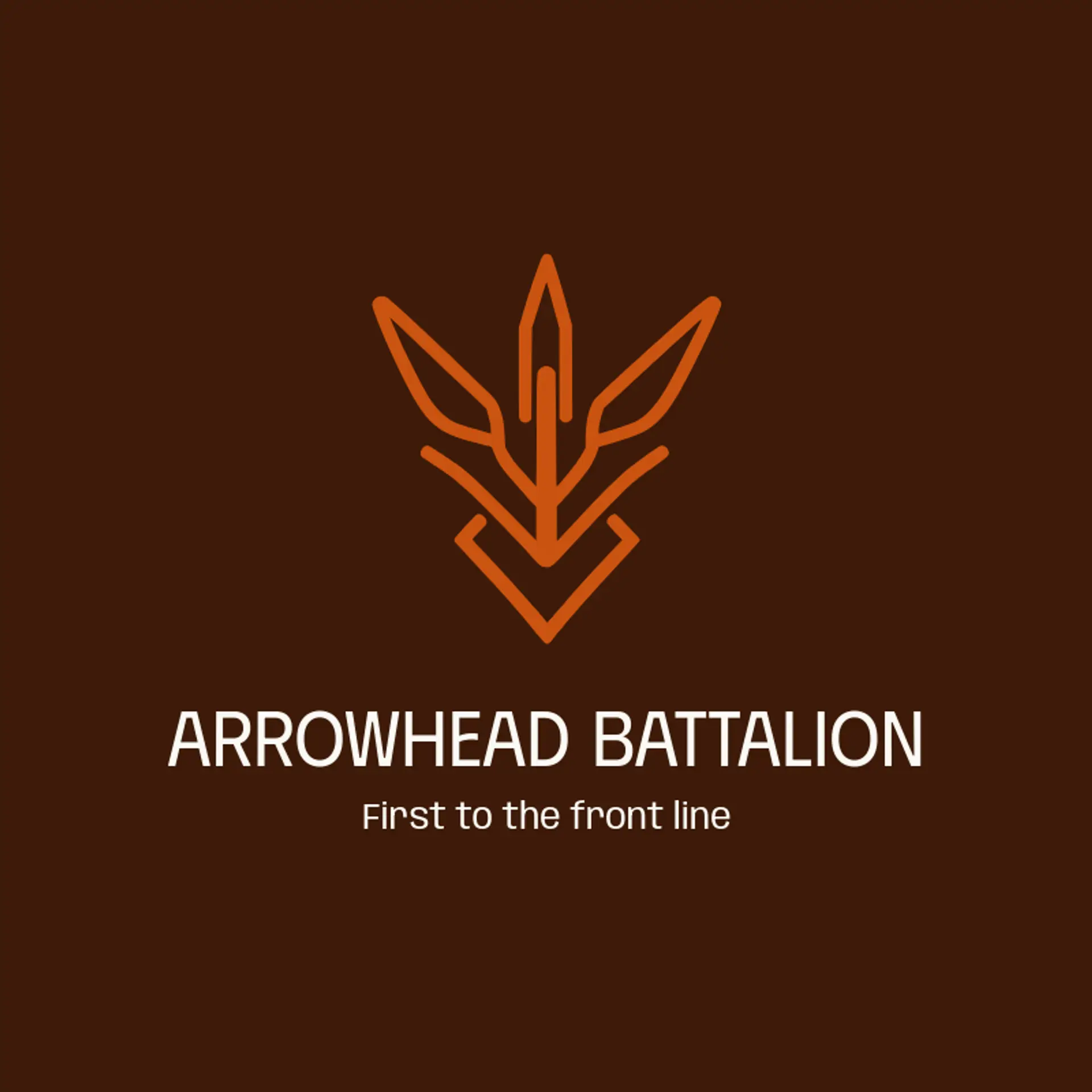 Arrowhead Battalion logo for warrior