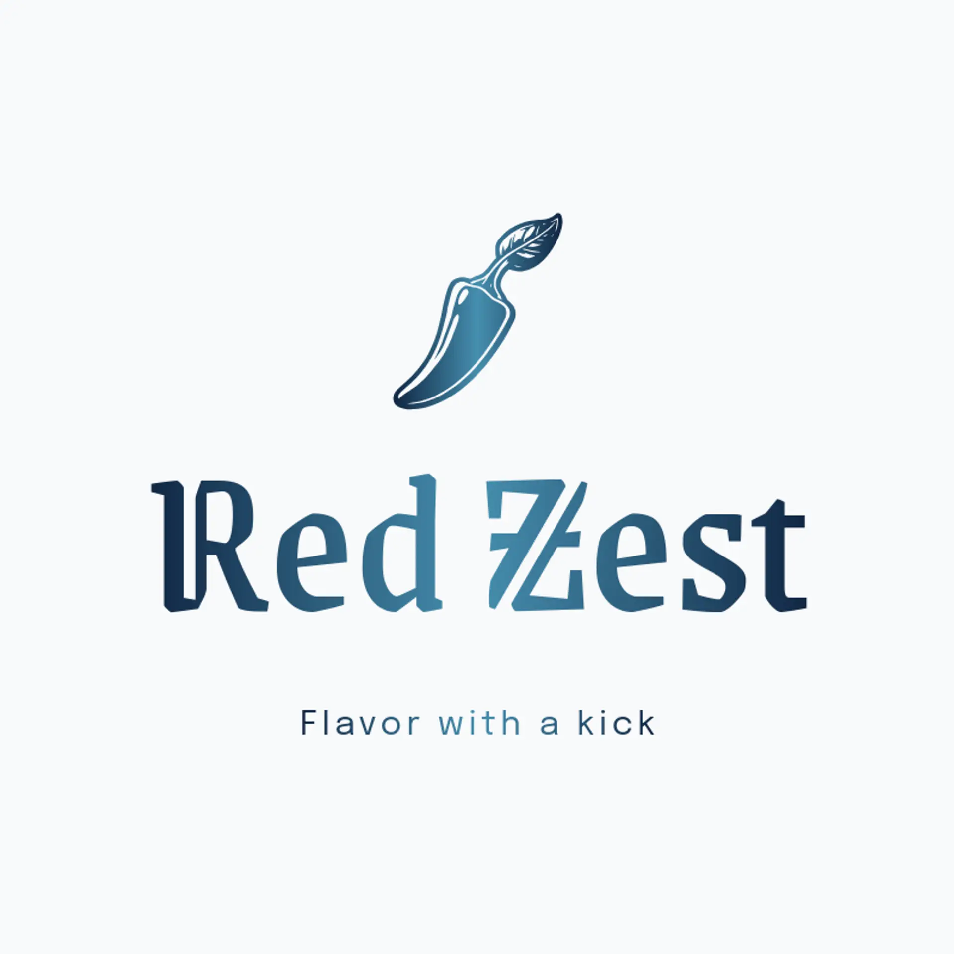 Red Zest logo for snack