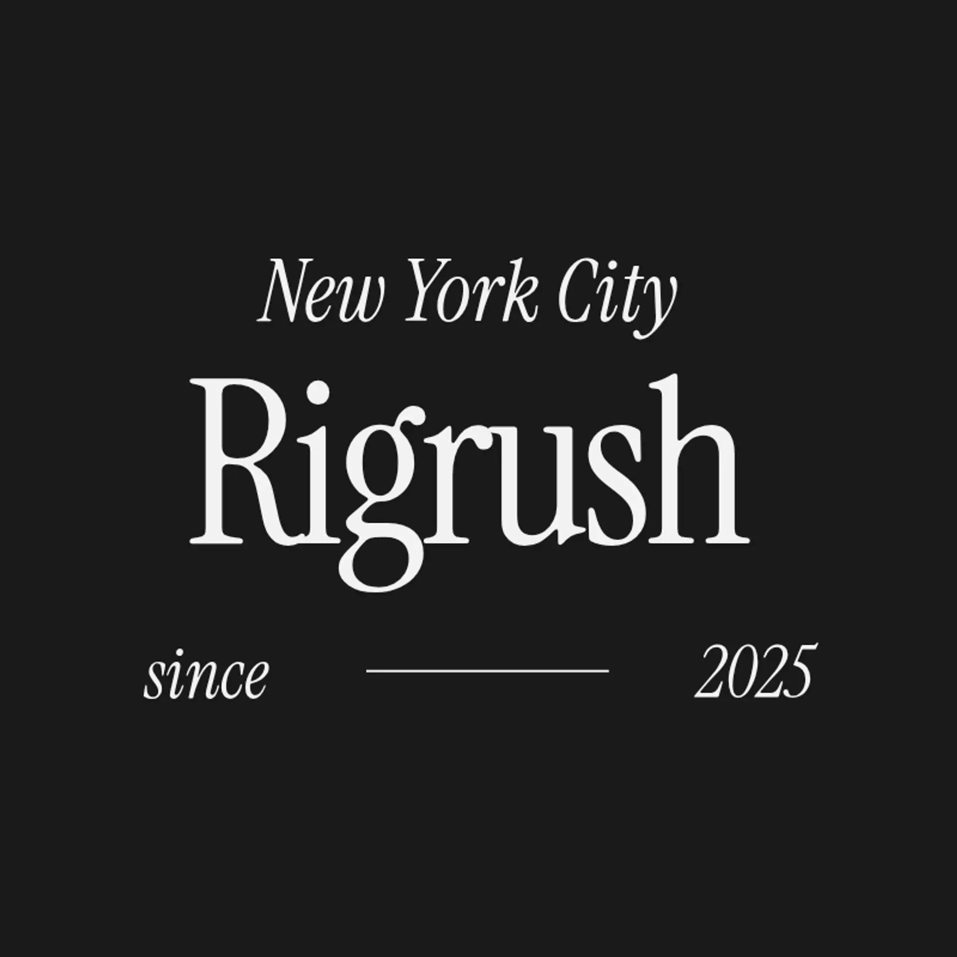 RigRush logo for automotive truck