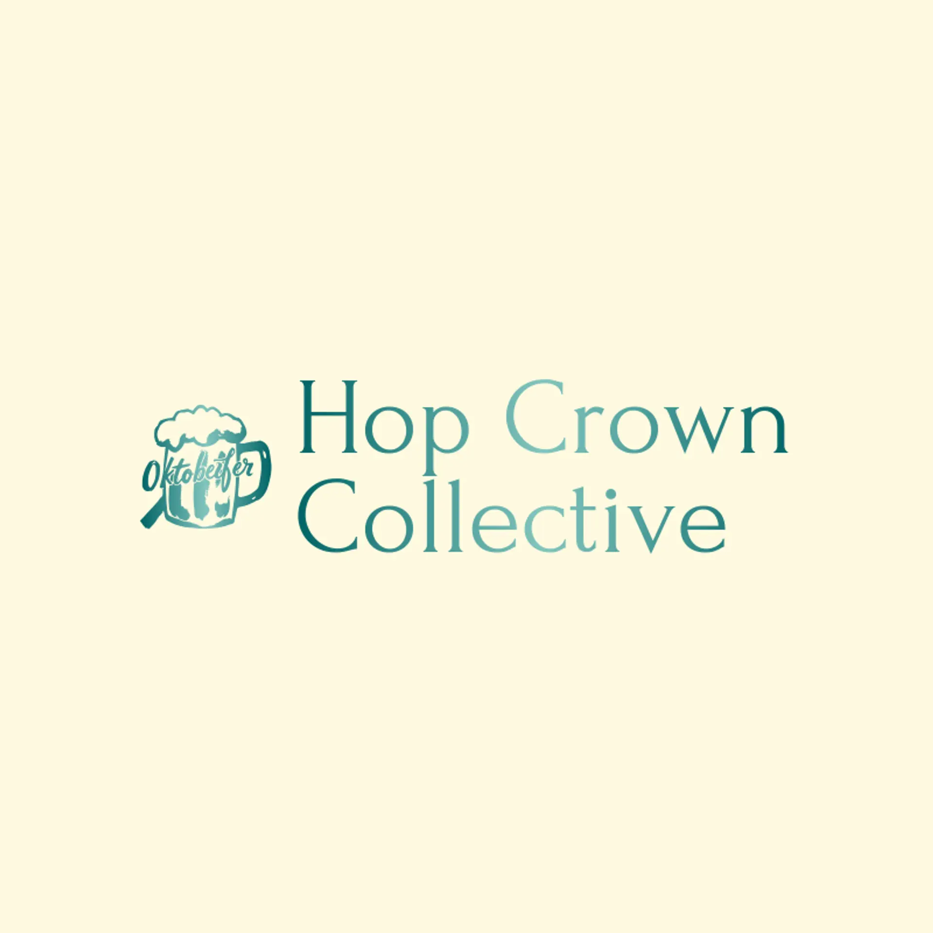Hop Crown Collective logo for oktoberfest