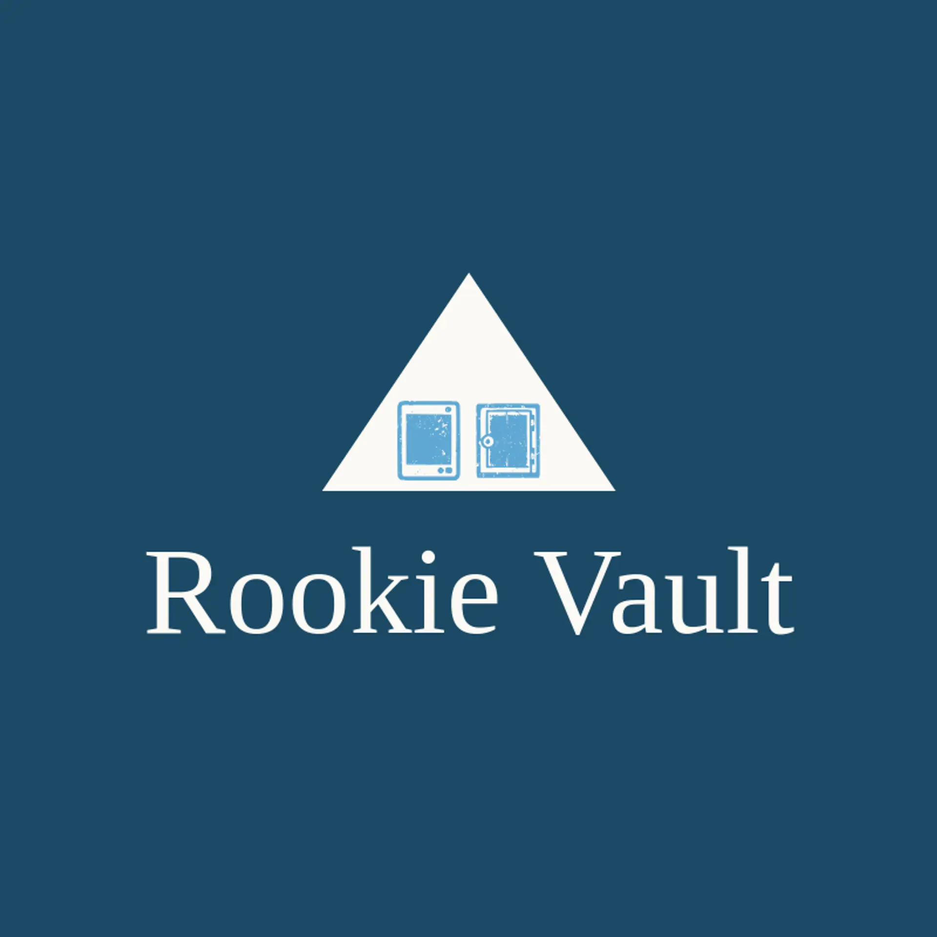 Rookie Vault logo for trading card