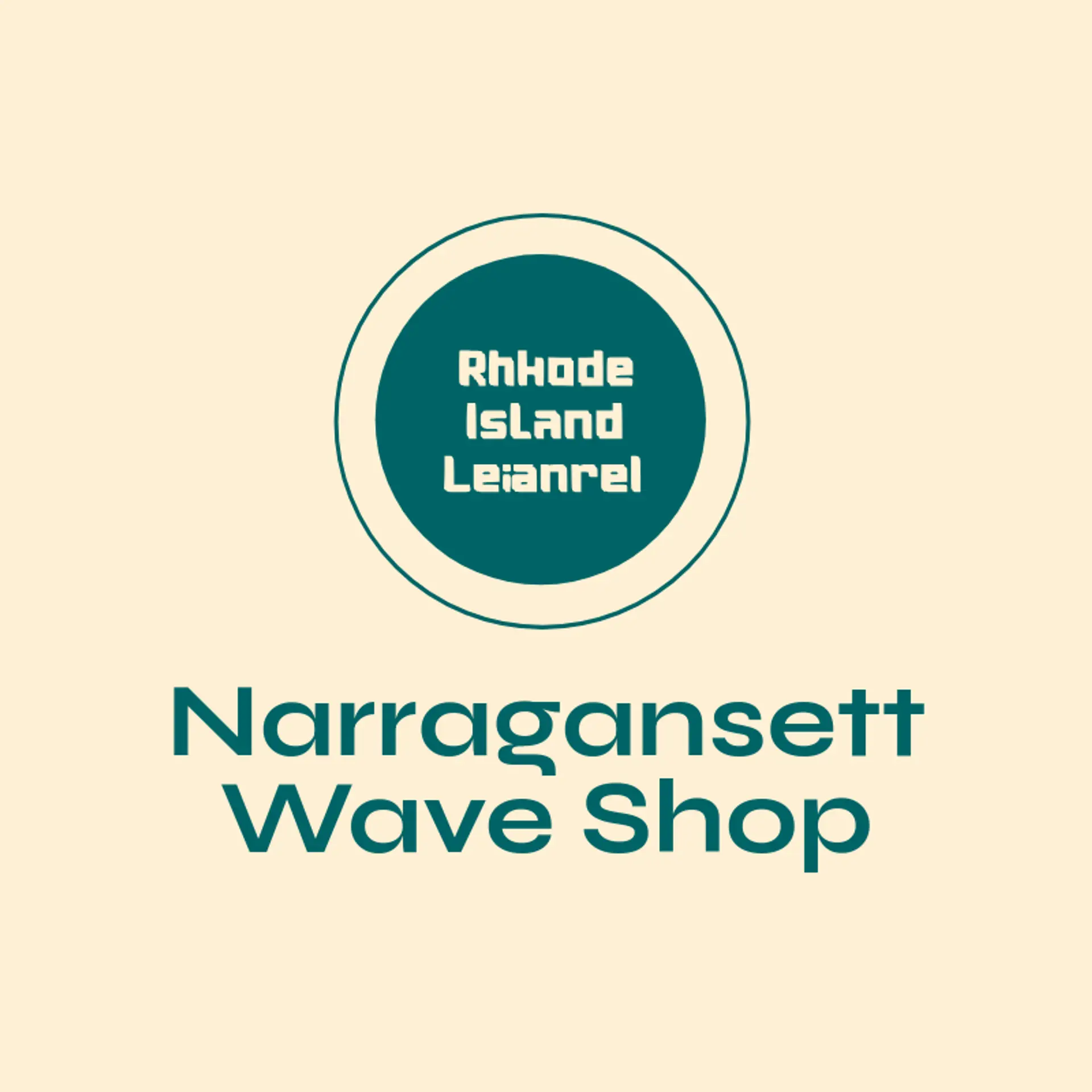 Narragansett Wave Shop logo for rhode island
