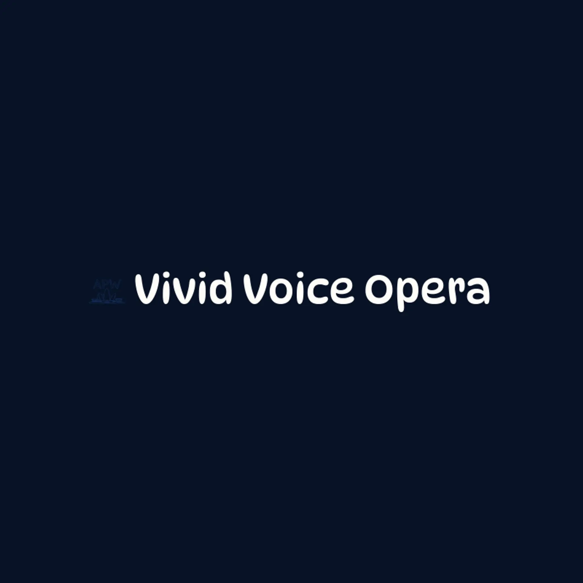 Vivid Voice Opera logo for opera