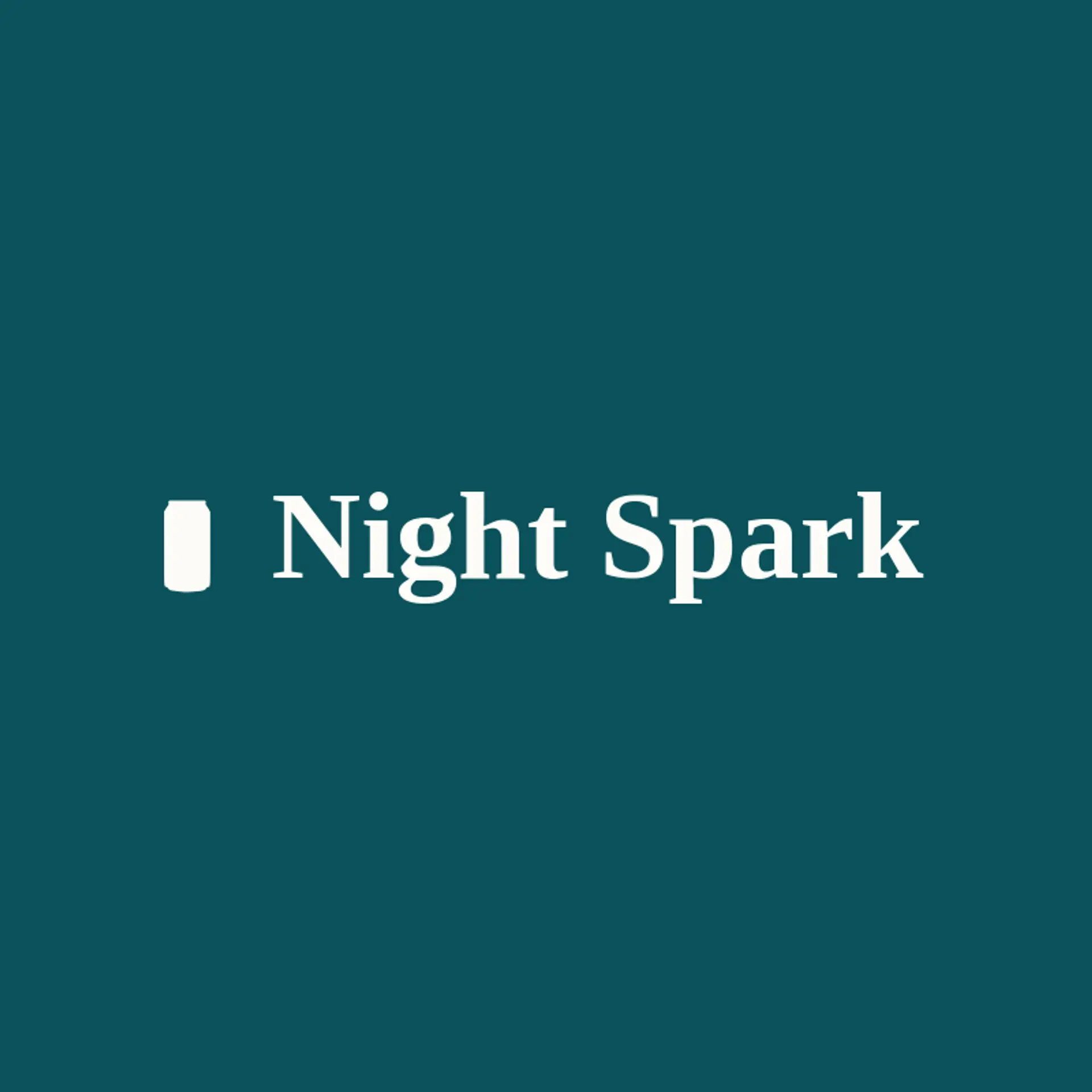 Night Spark logo for energy drink