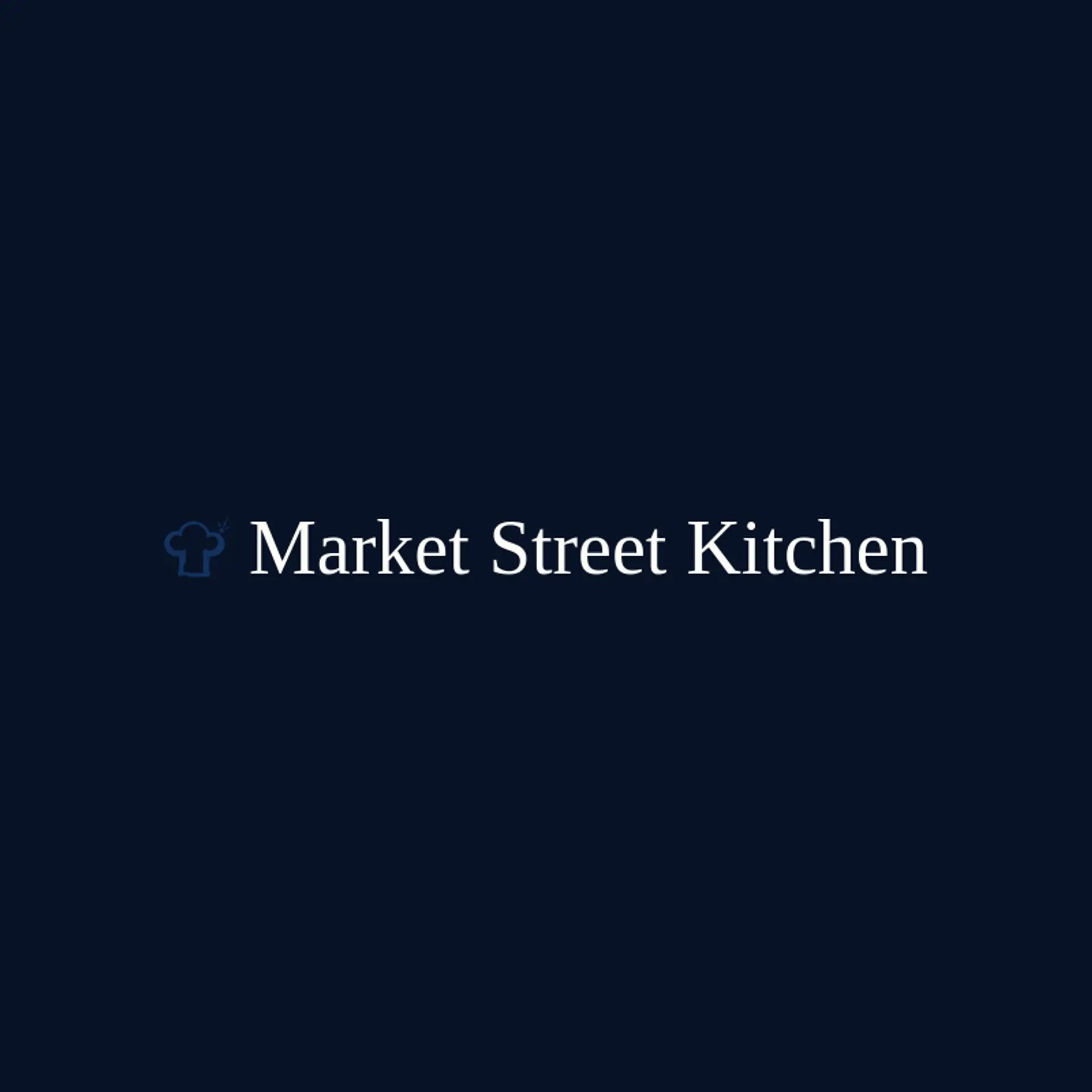 Market Street Kitchen logo for chef hat