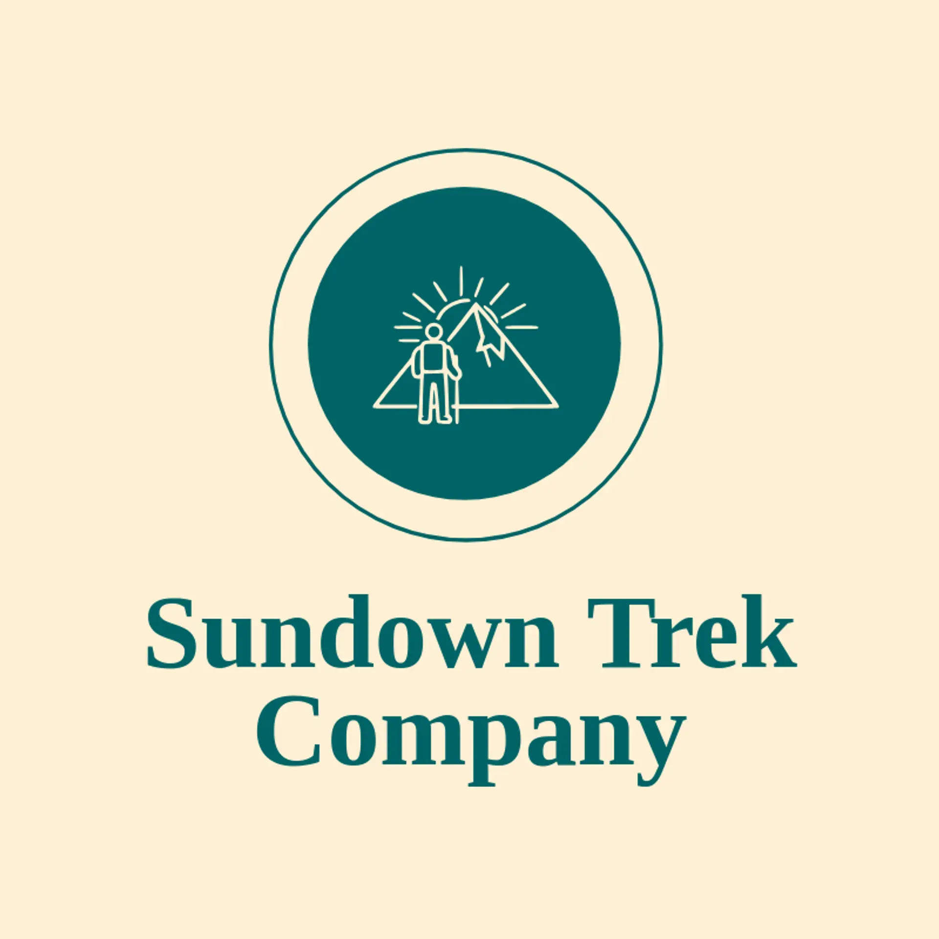 Sundown Trek Company logo for nomad