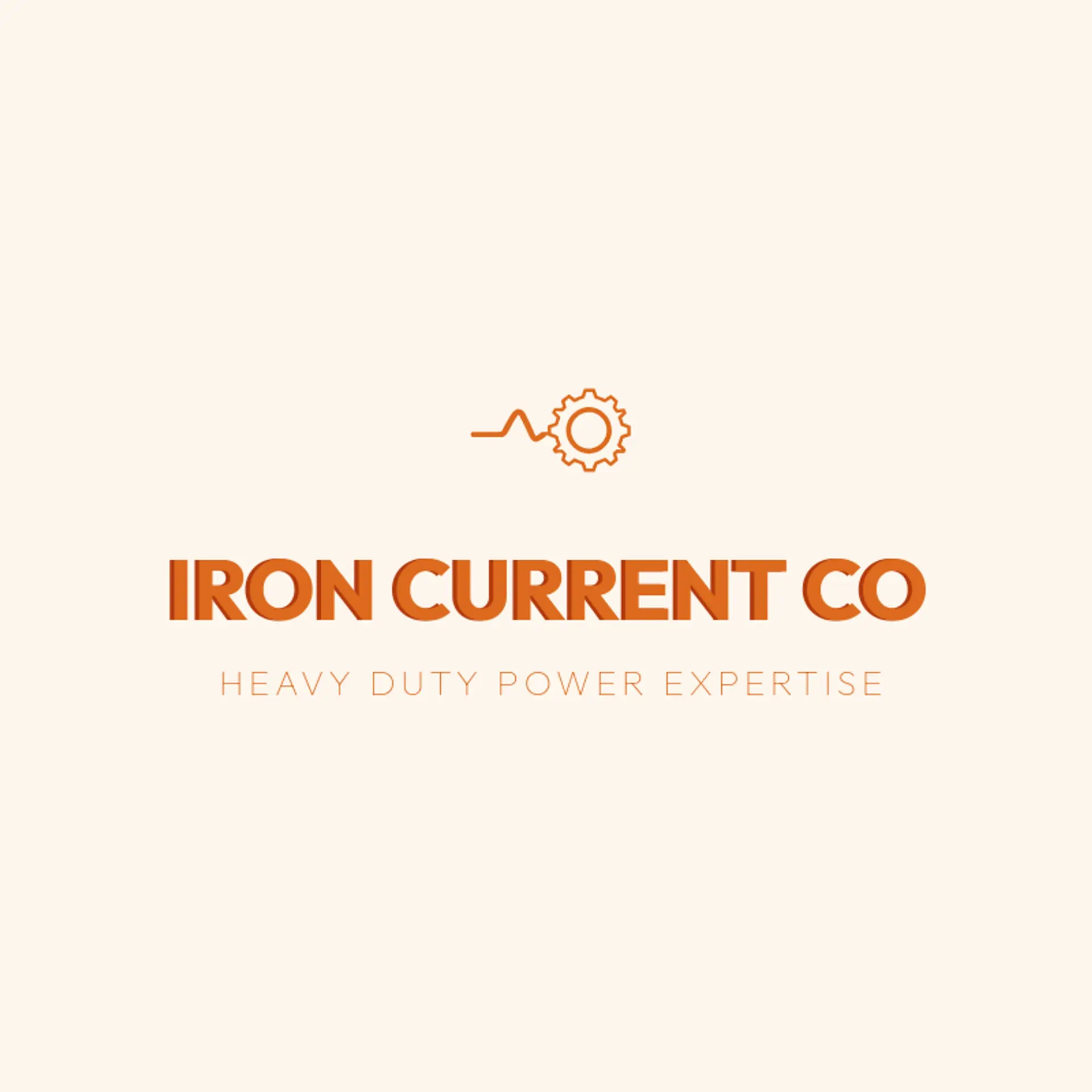 Iron Current Co logo for electric