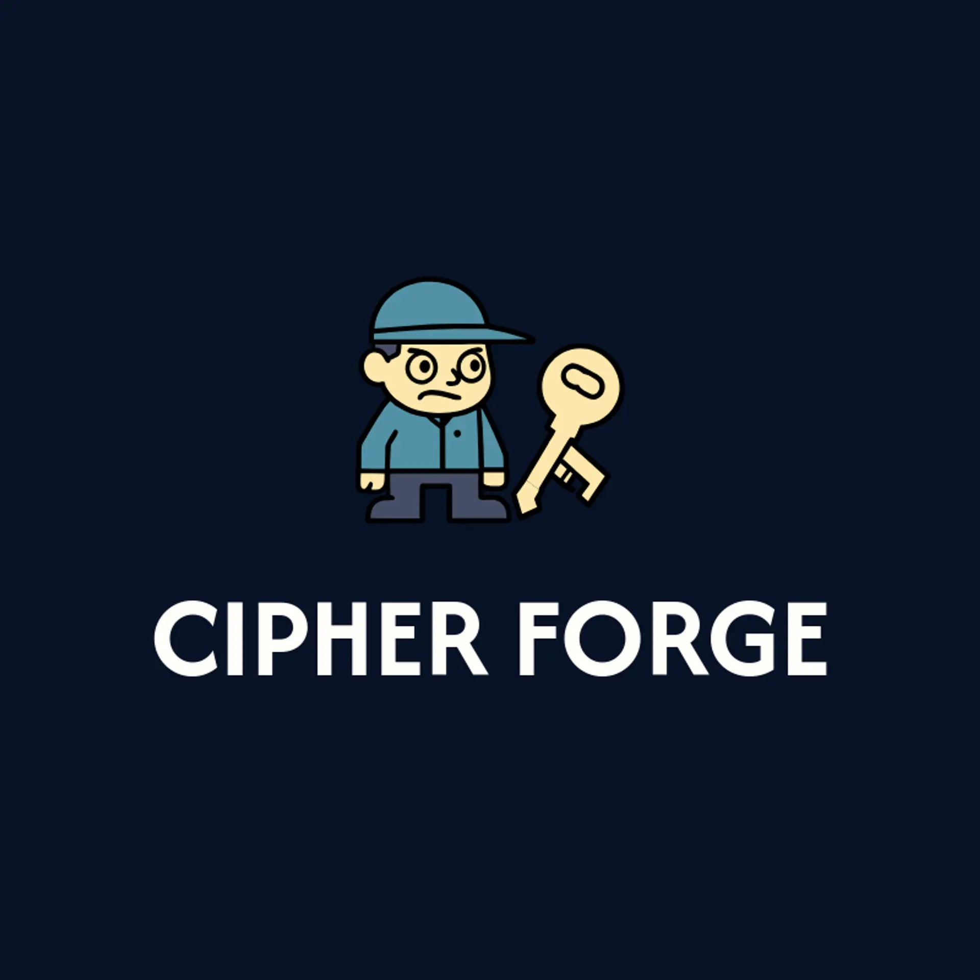 Cipher Forge logo for hacker