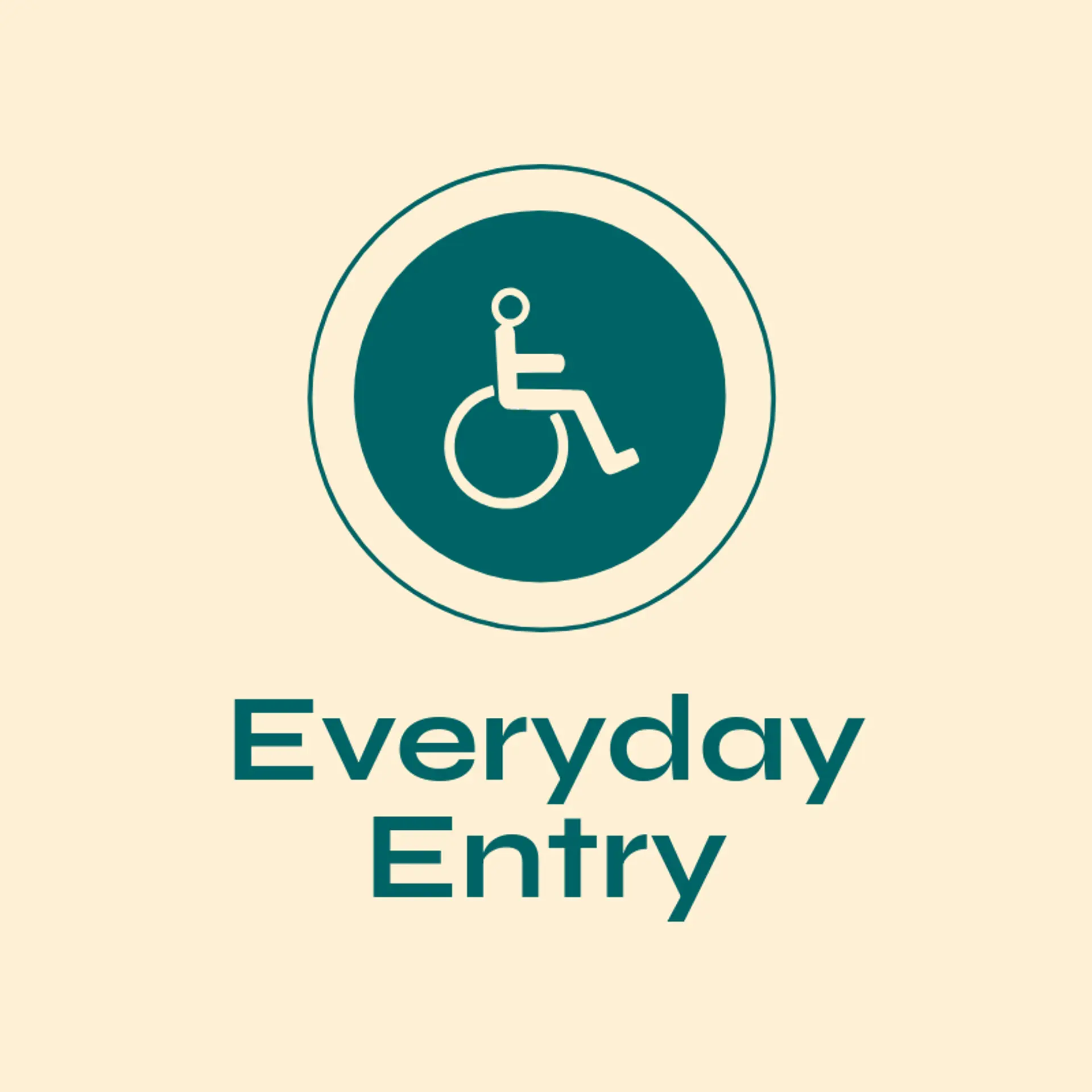 Everyday Entry logo for accessibility