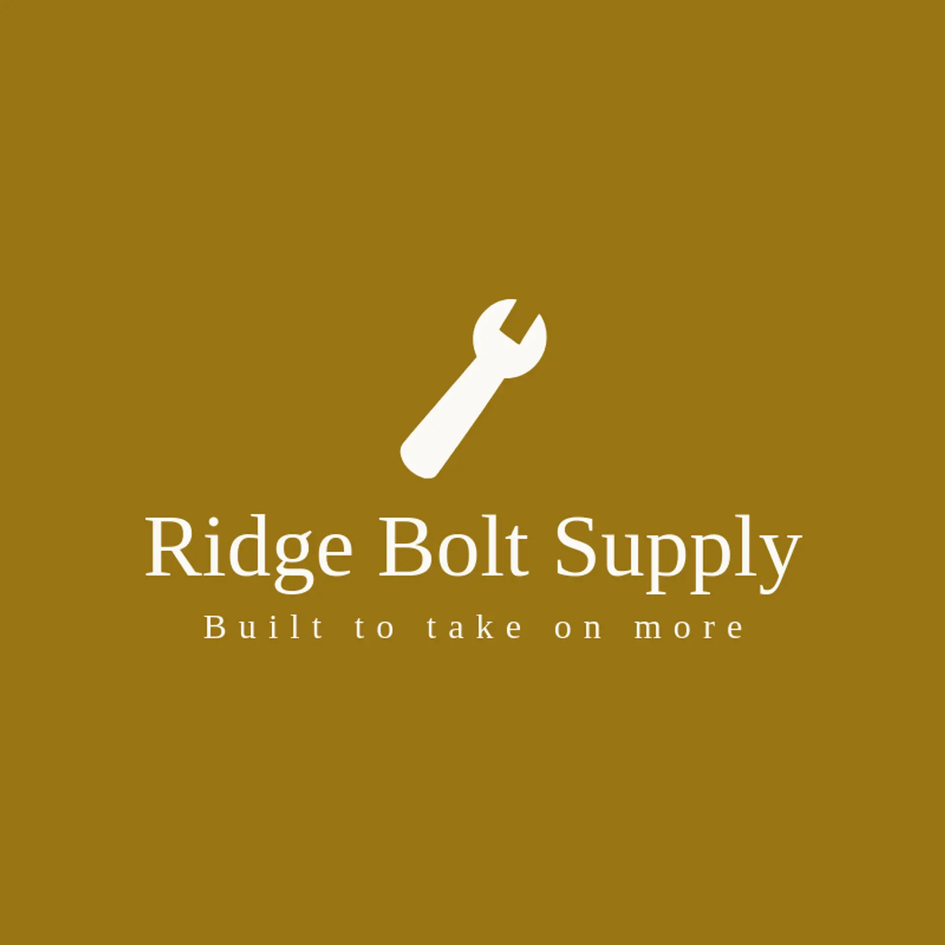 Ridge Bolt Supply logo for tools