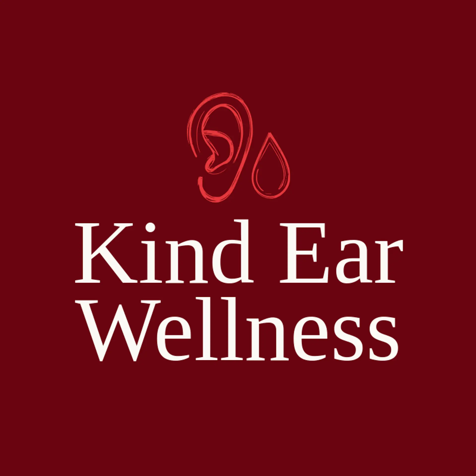 Kind Ear Wellness logo for therapy