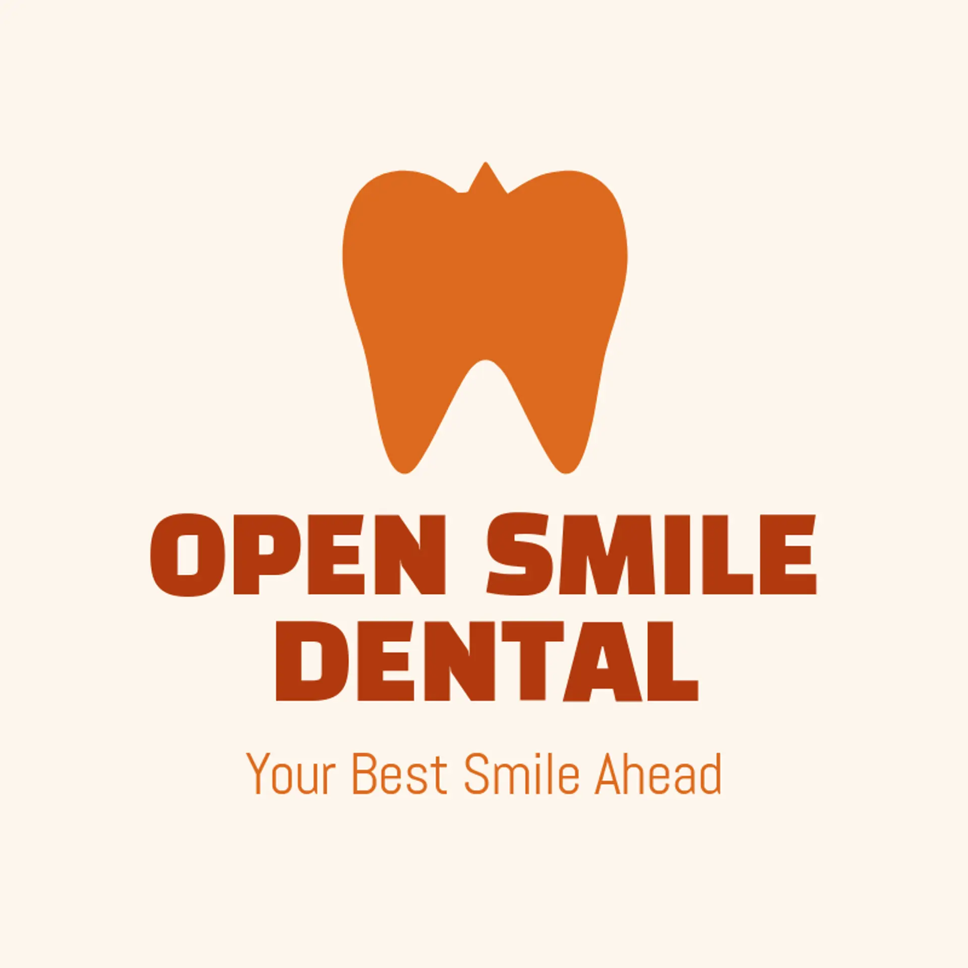 Open Smile Dental logo for dental