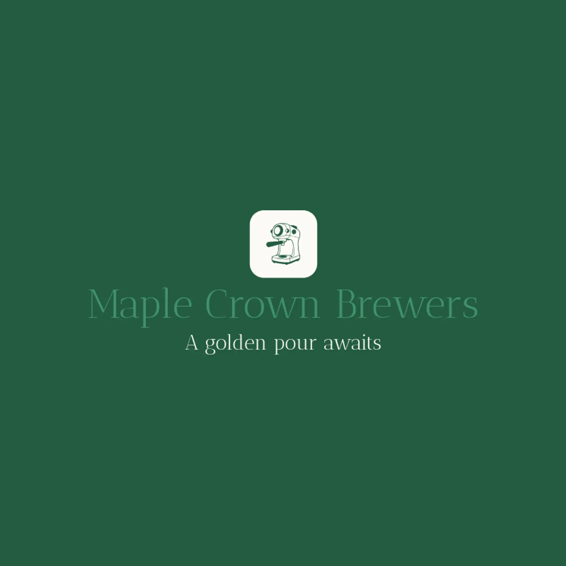 Maple Crown Brewers logo for brewer