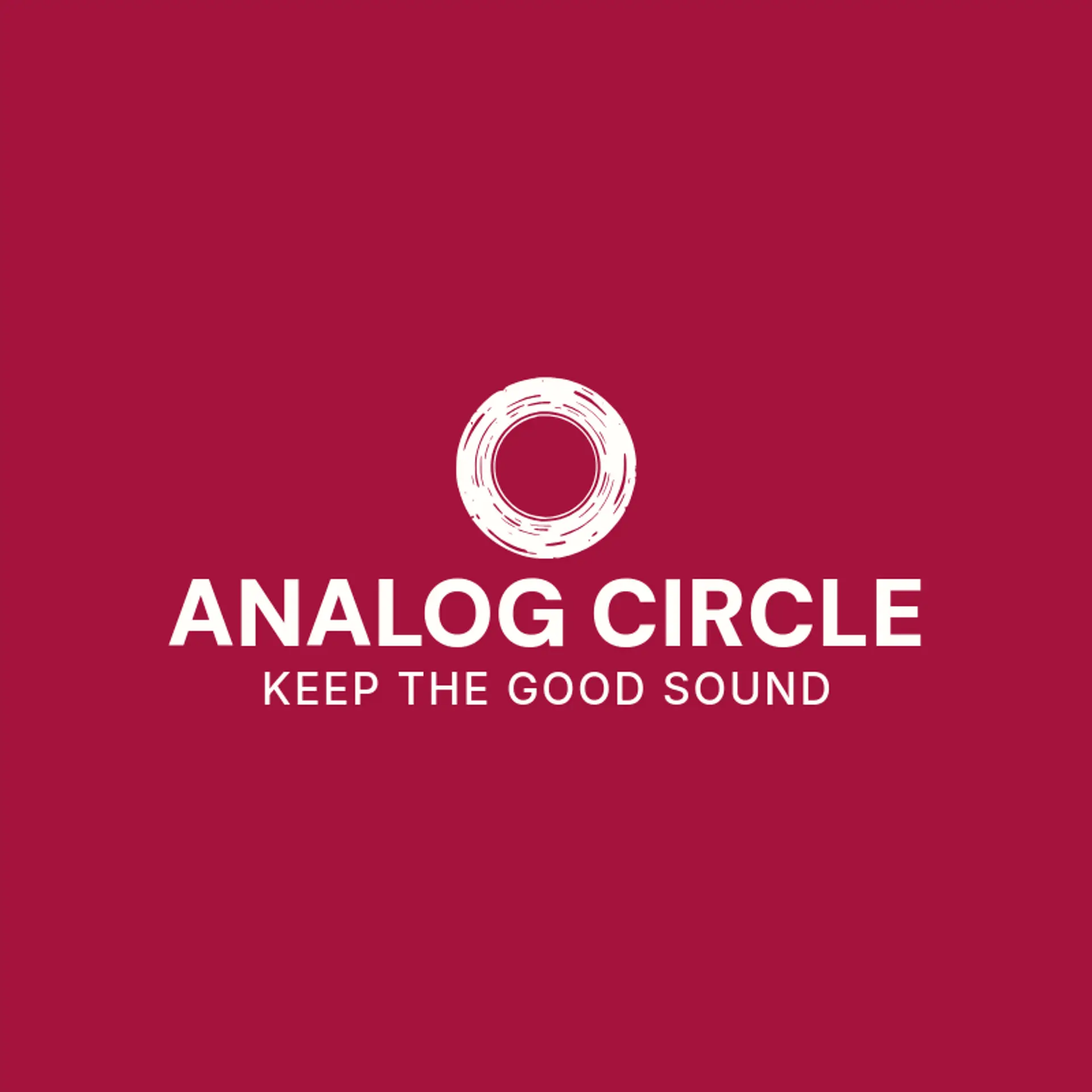 Analog Circle logo for disc