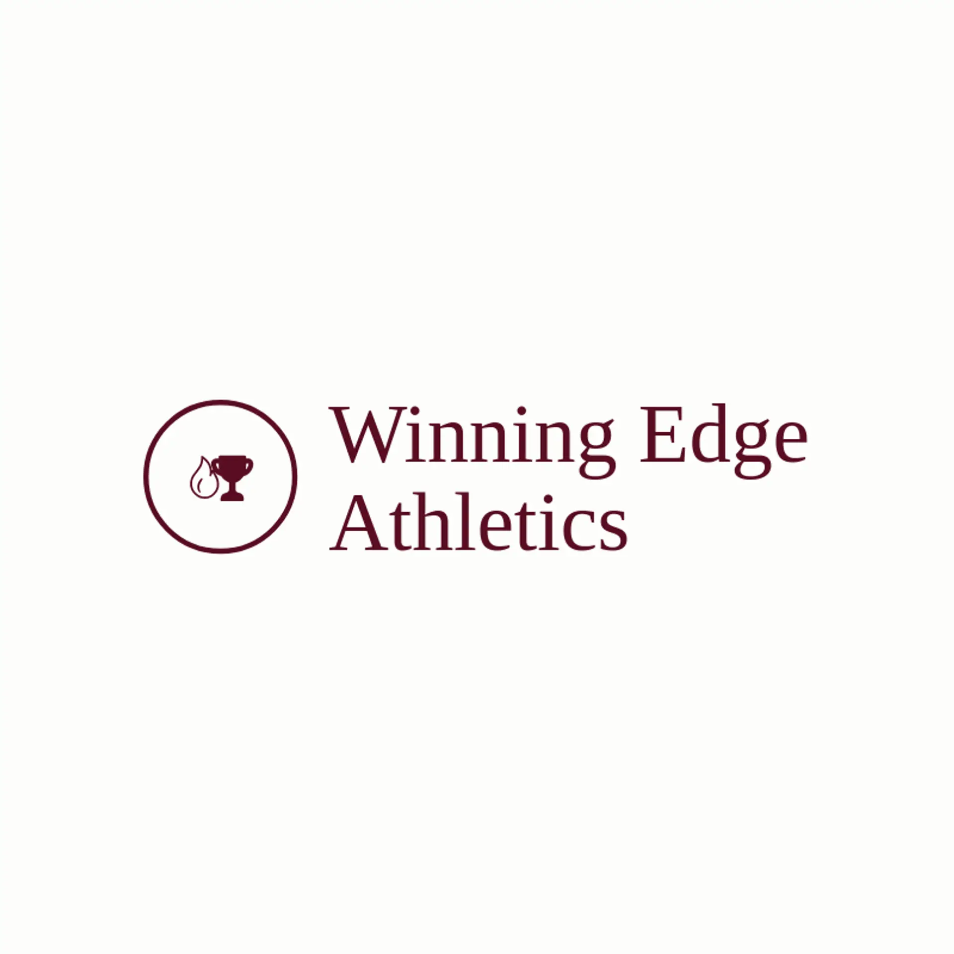 Winning Edge Athletics logo for winner
