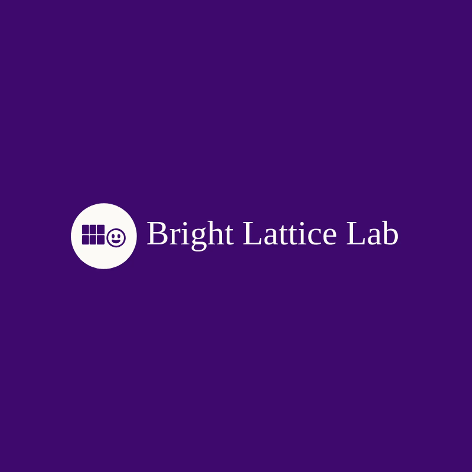 Bright Lattice Lab logo for grid