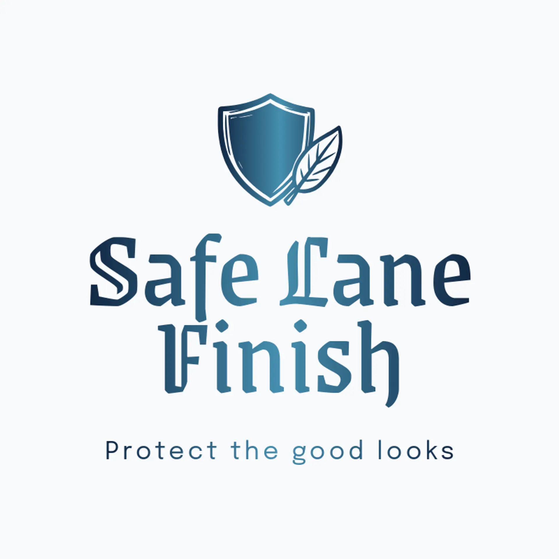 Safe Lane Finish logo for car detailing