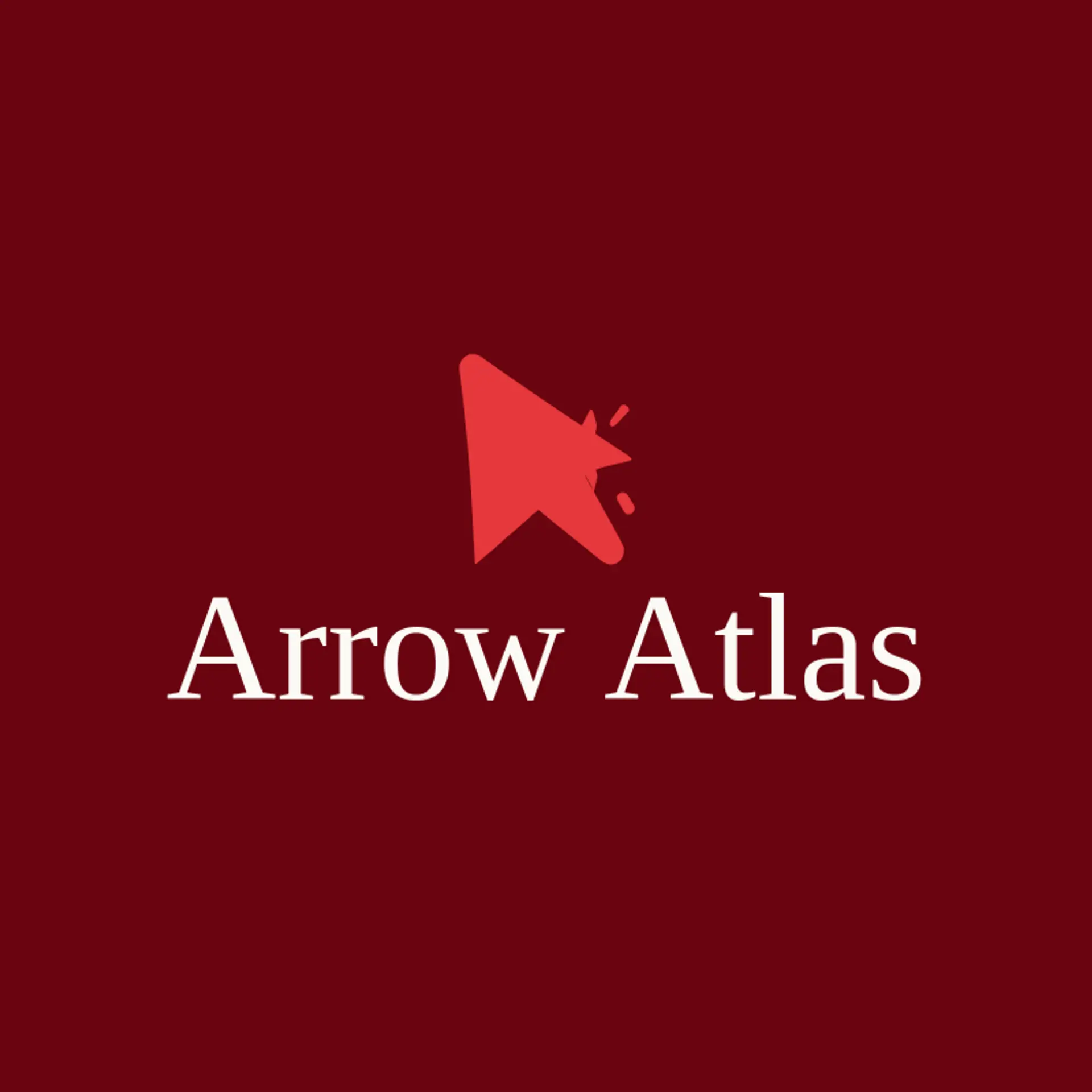 Arrow Atlas logo for software