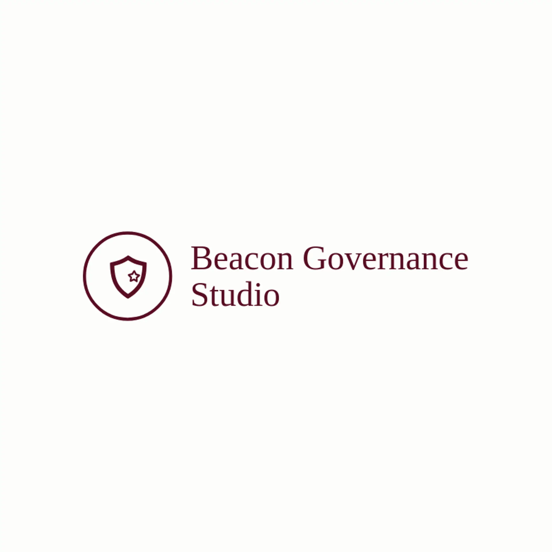 Beacon Governance Studio logo for compliance