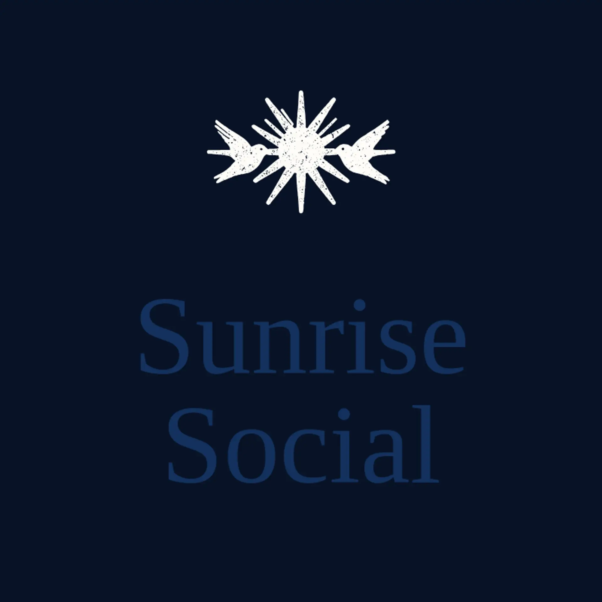 Sunrise Social logo for sunshine