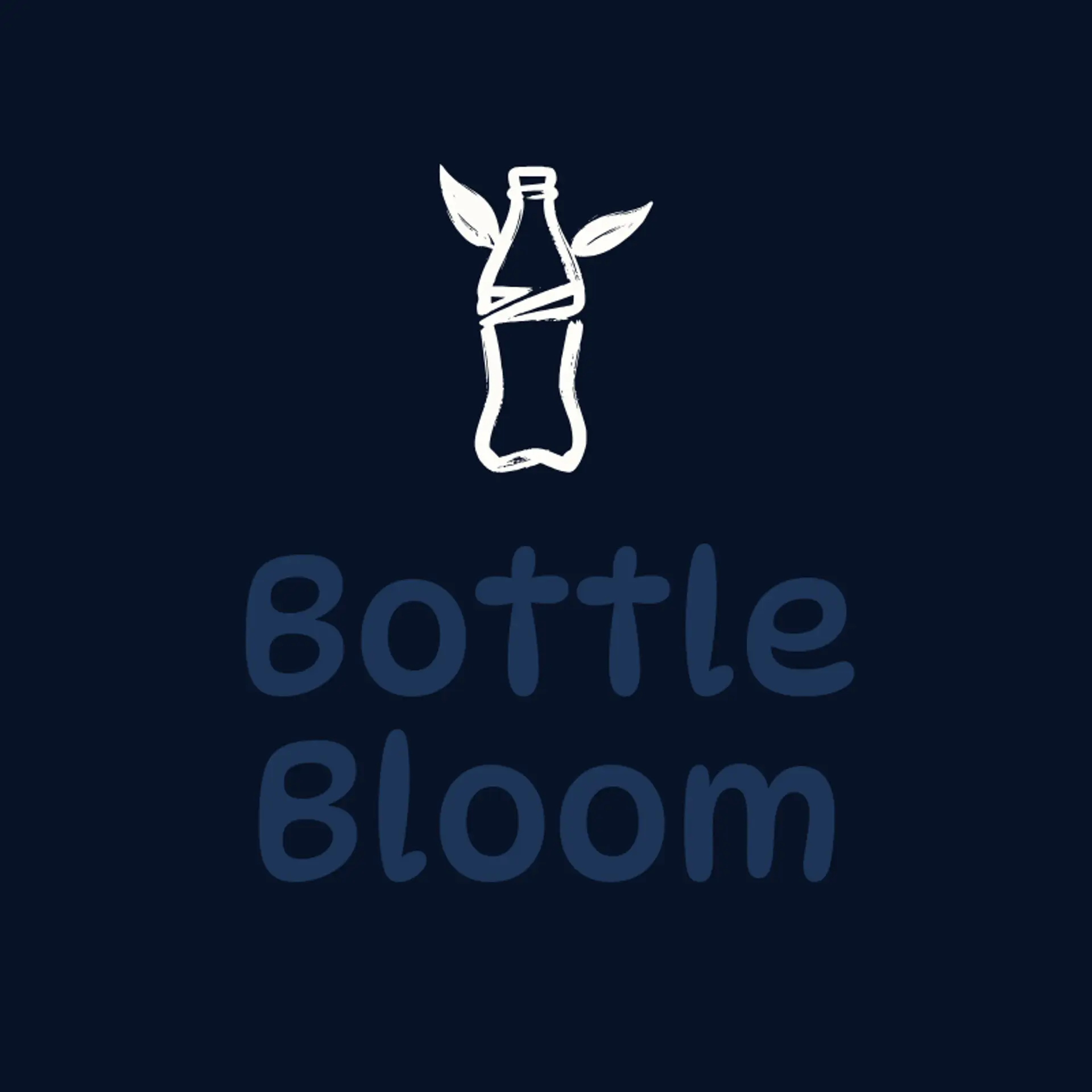 Bottle Bloom logo for soda