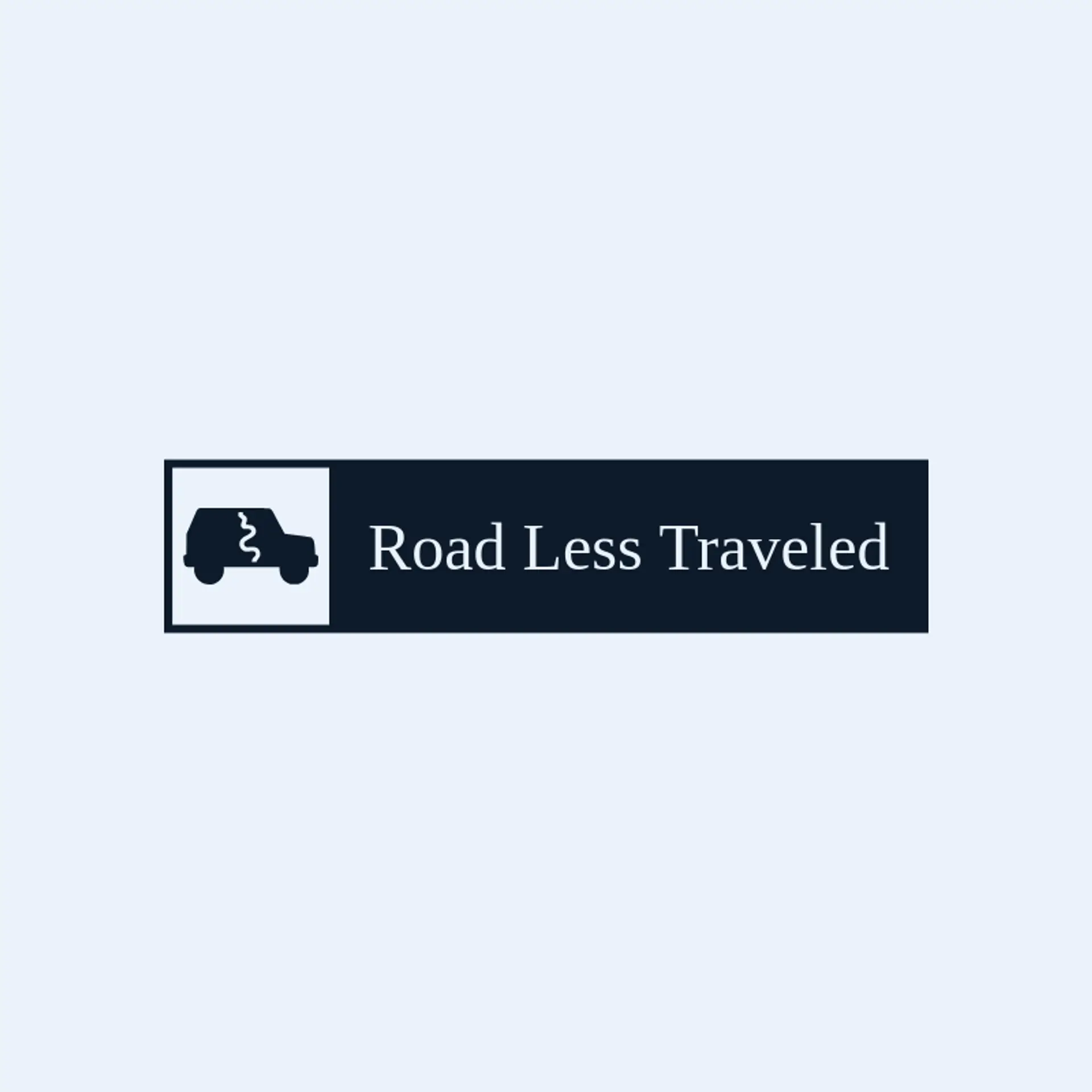 Road Less Traveled logo for jeep