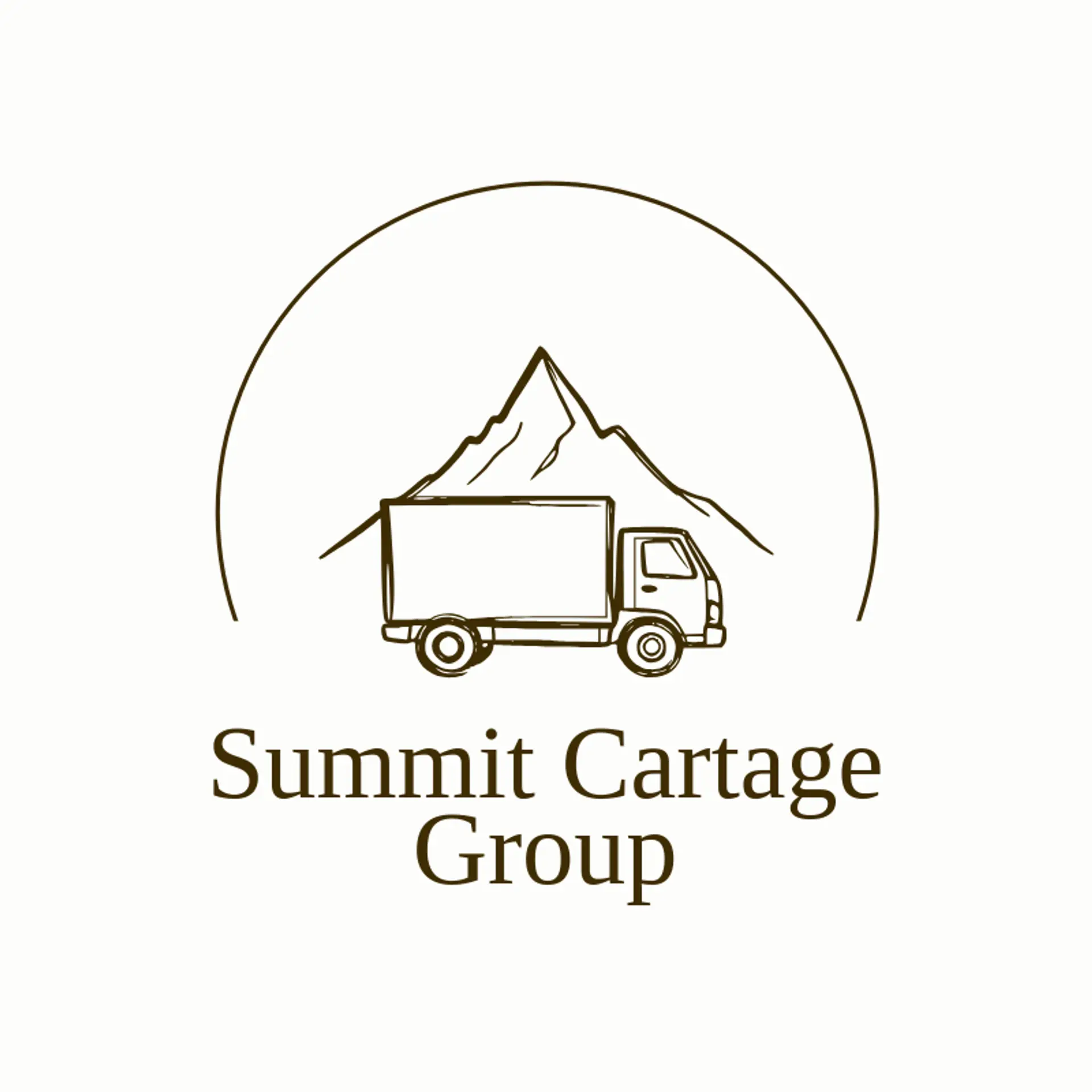 Summit Cartage Group logo for box truck