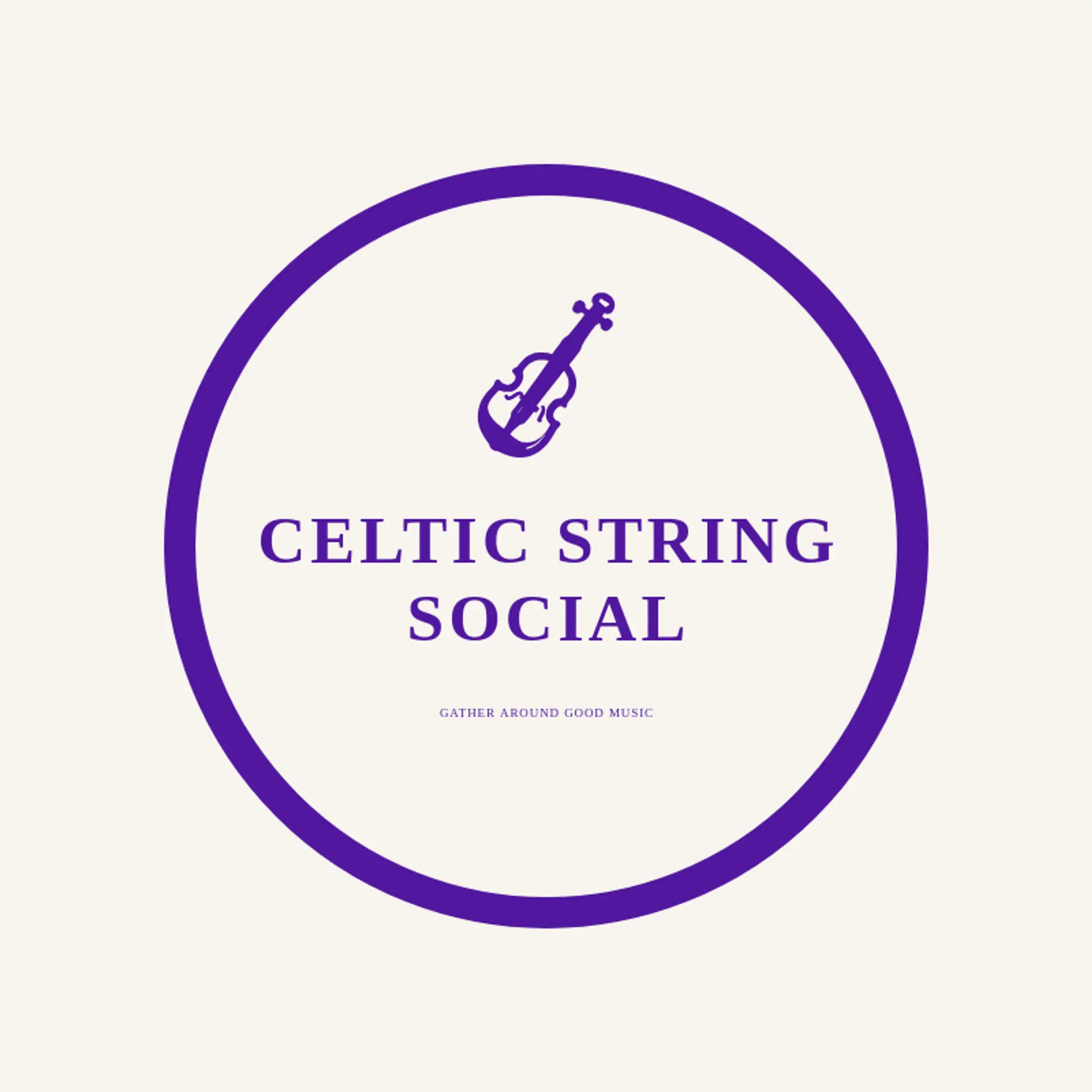 Celtic String Social logo for irish