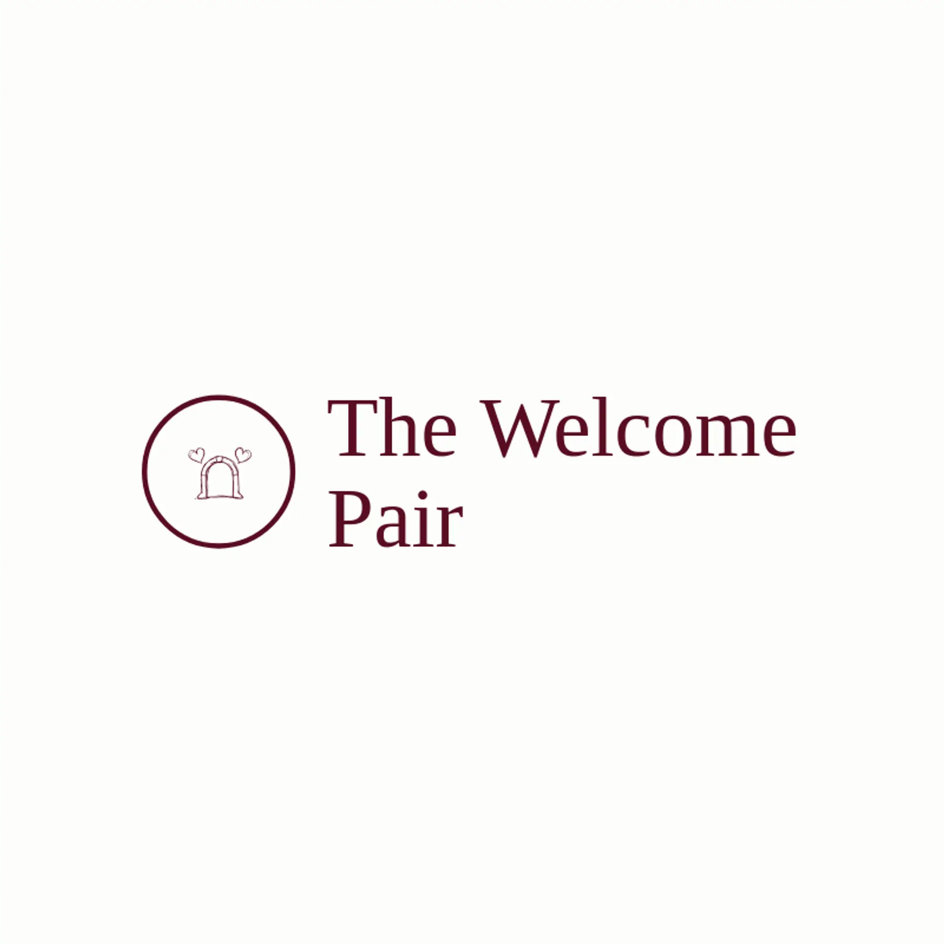 The Welcome Pair logo for dating