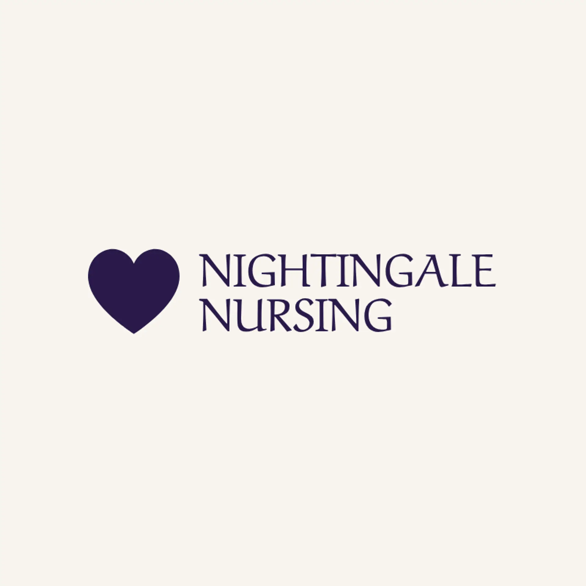 Nightingale Nursing logo for heart