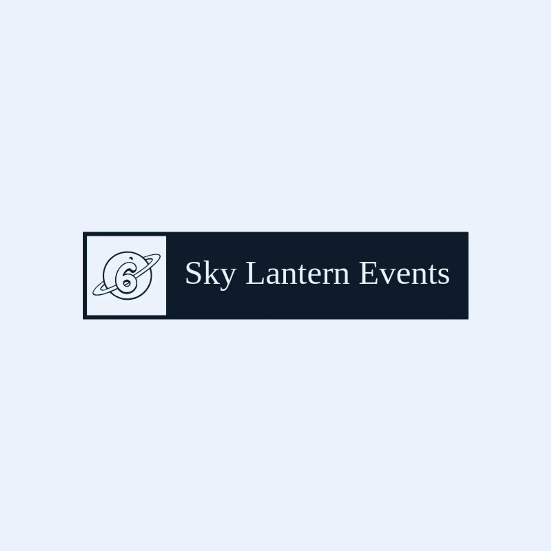 Sky Lantern Events logo for saturn