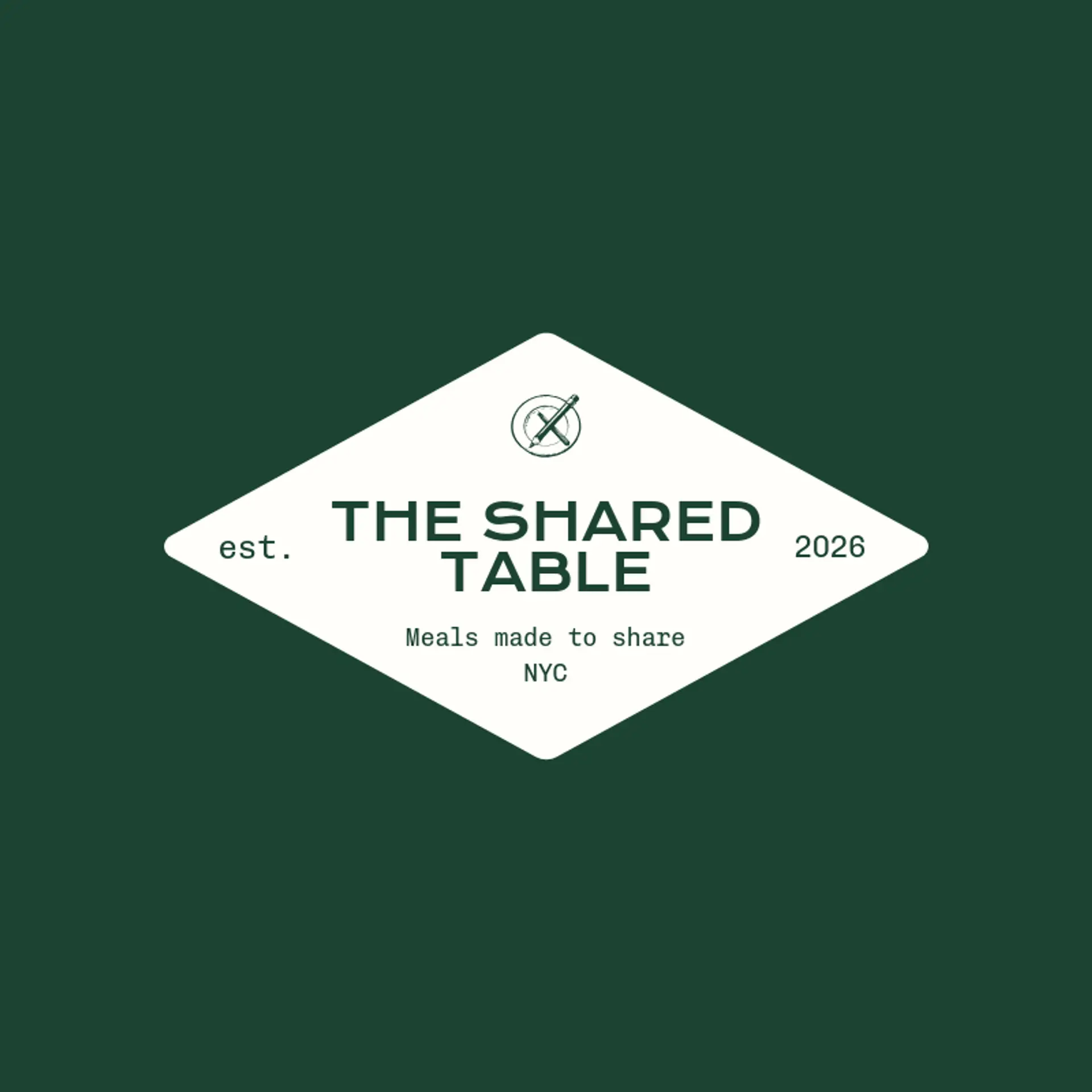 The Shared Table logo for canteen