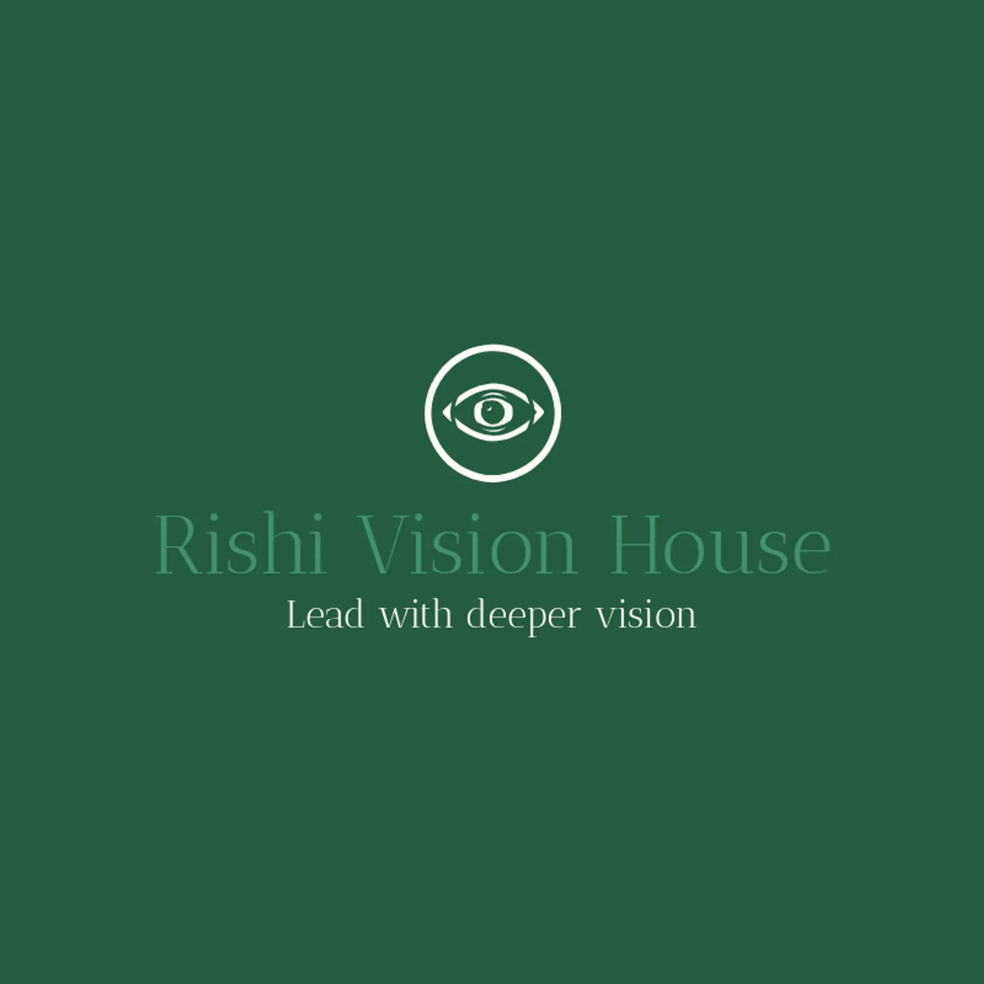 Rishi Vision House logo for mahadev