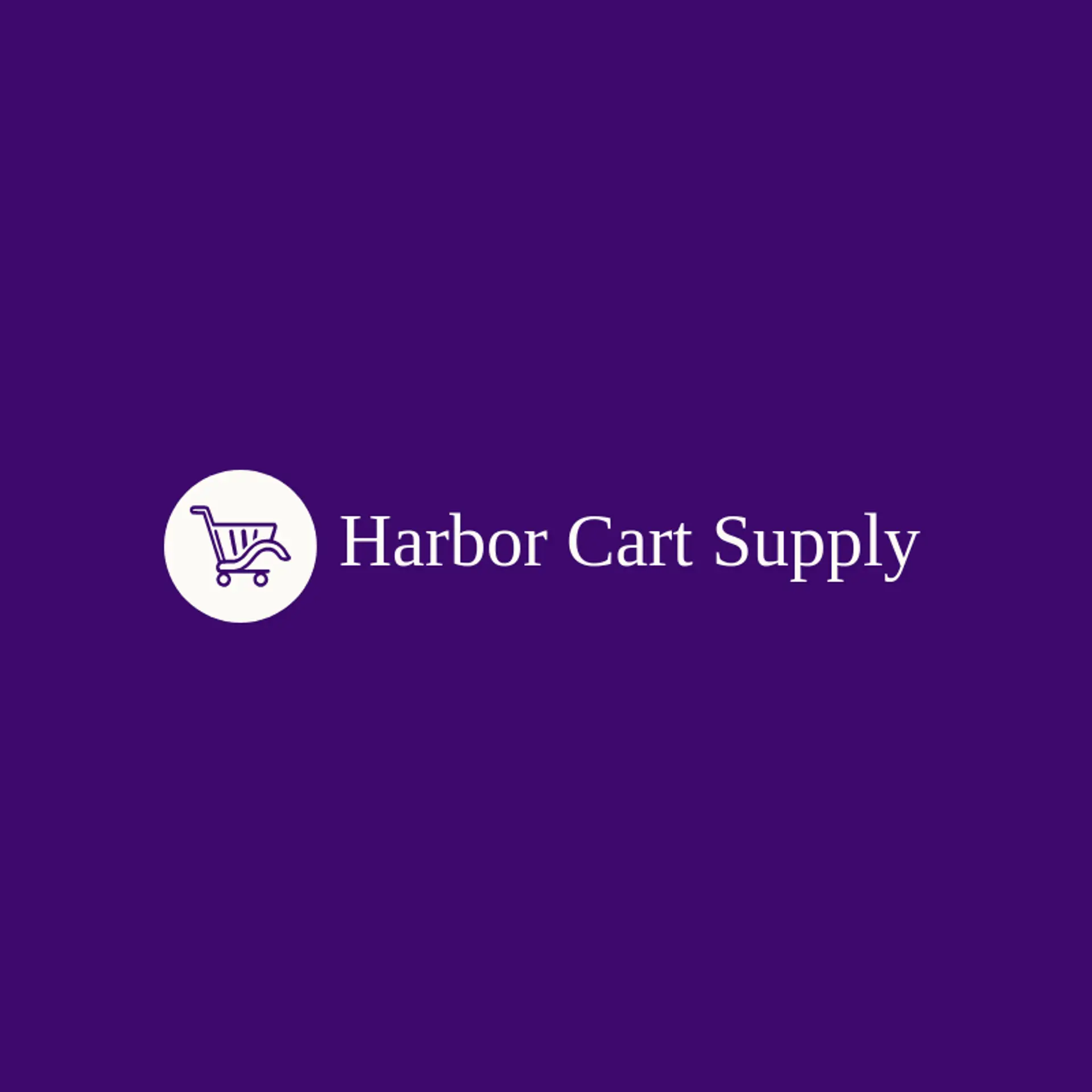 Harbor Cart Supply logo for cart