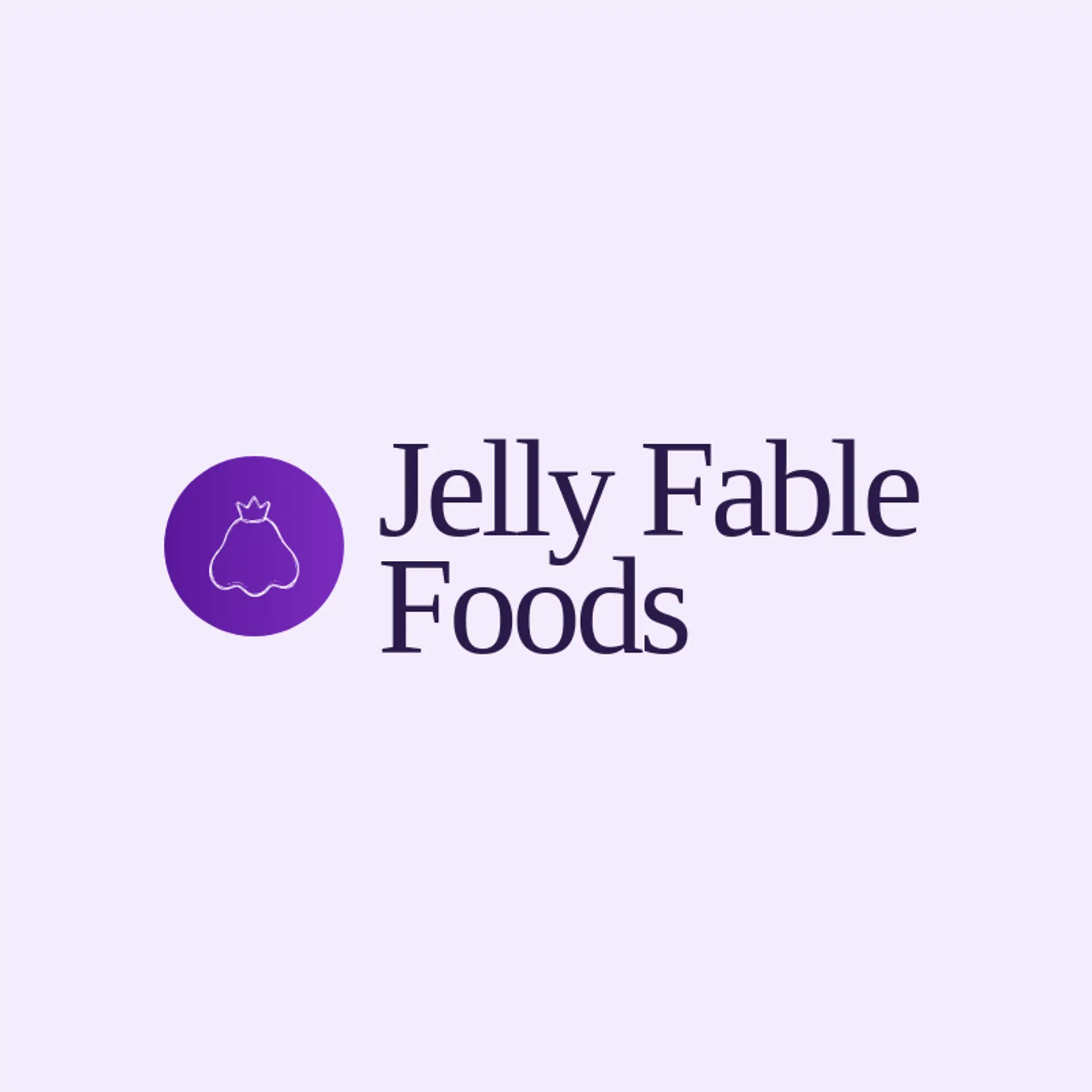 Jelly Fable Foods logo for jelly