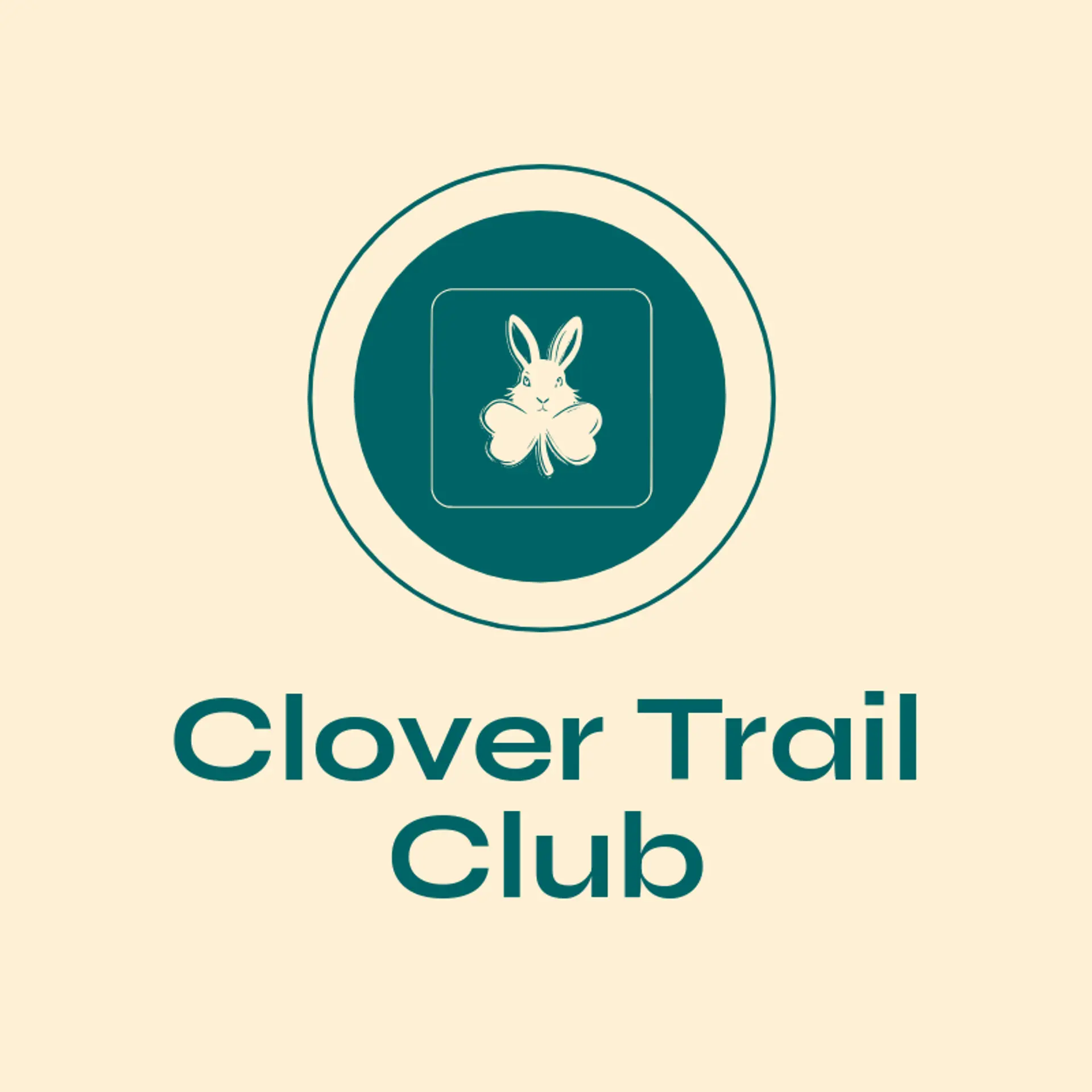Clover Trail Club logo for rabbit