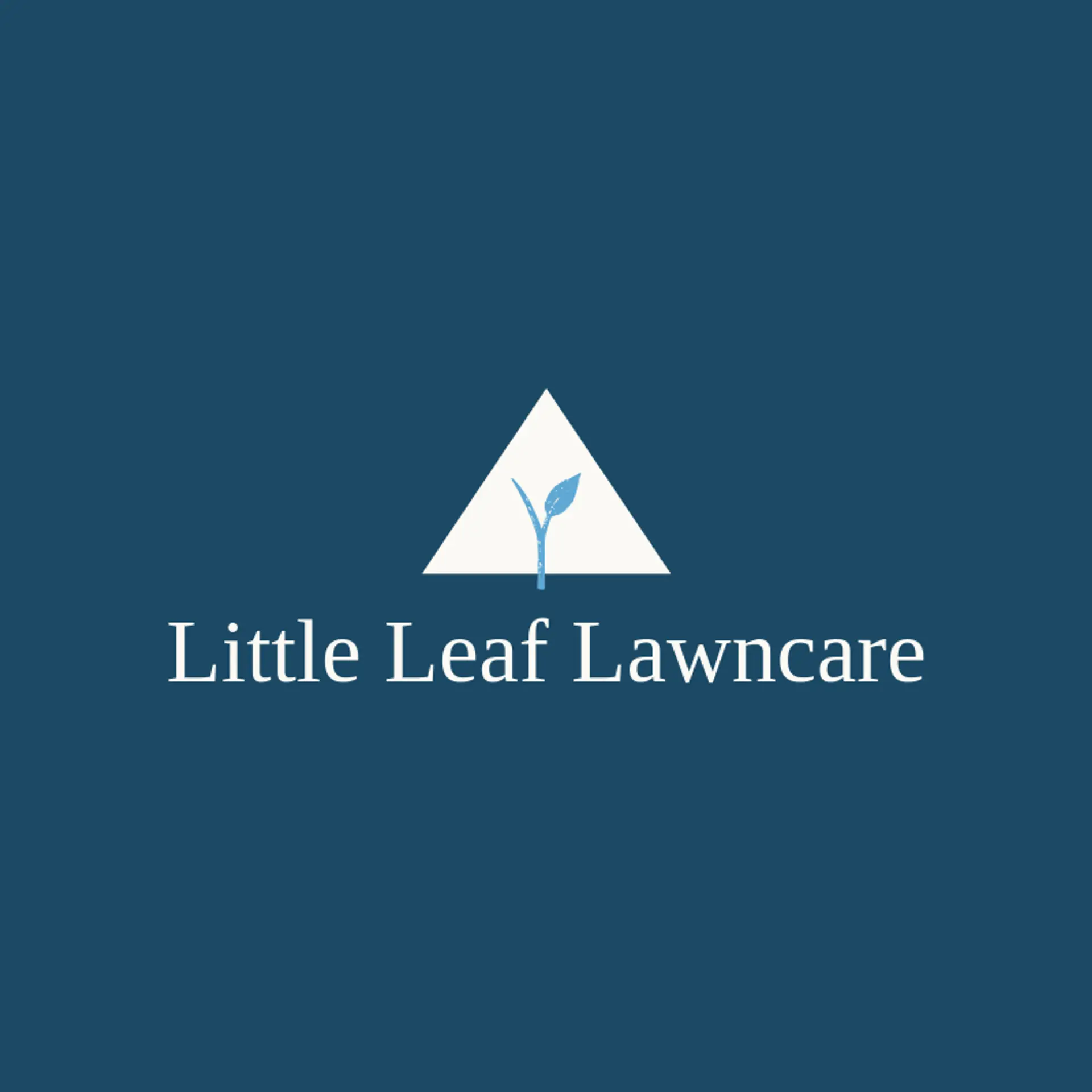 Little Leaf Lawncare logo for grass