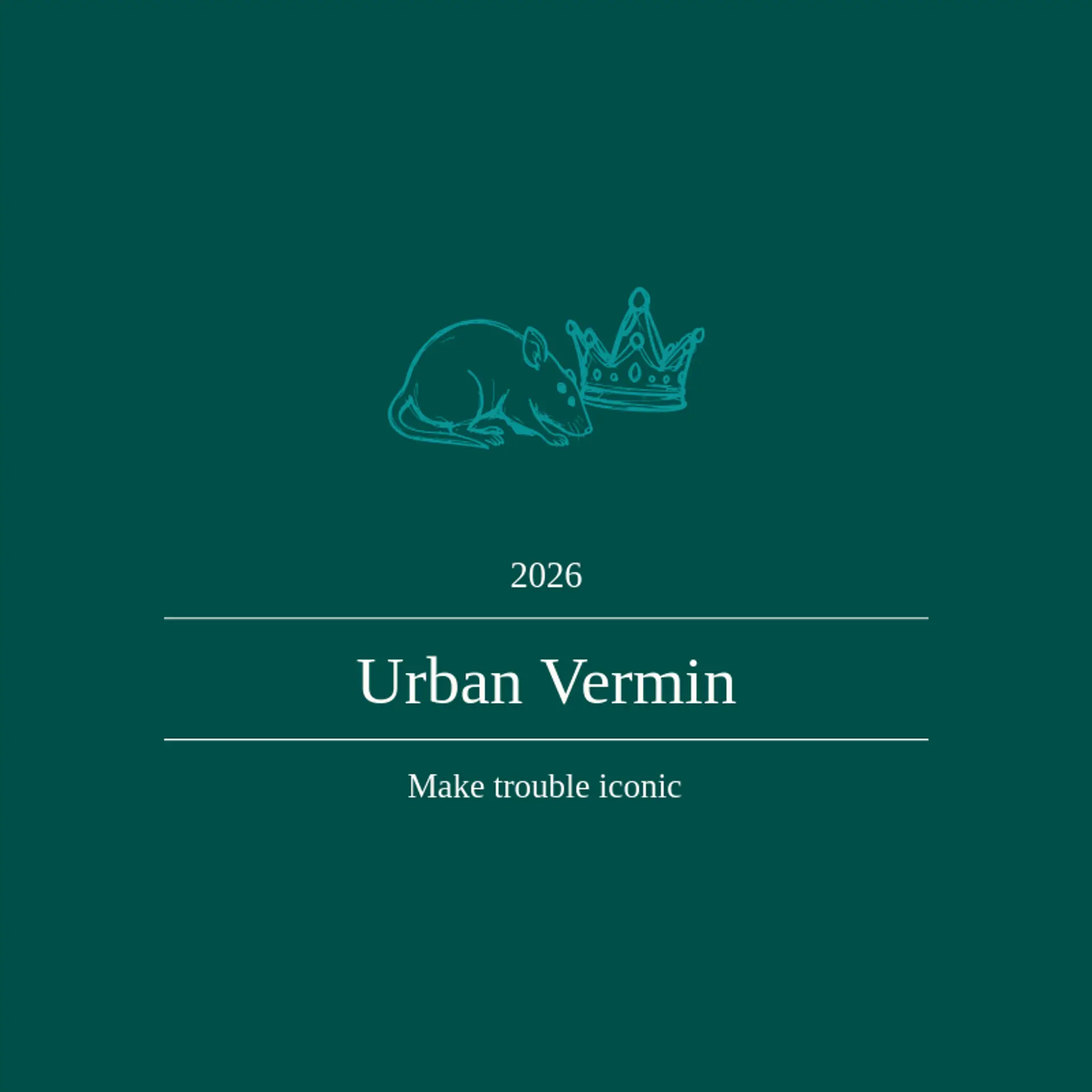 Urban Vermin logo for toxic