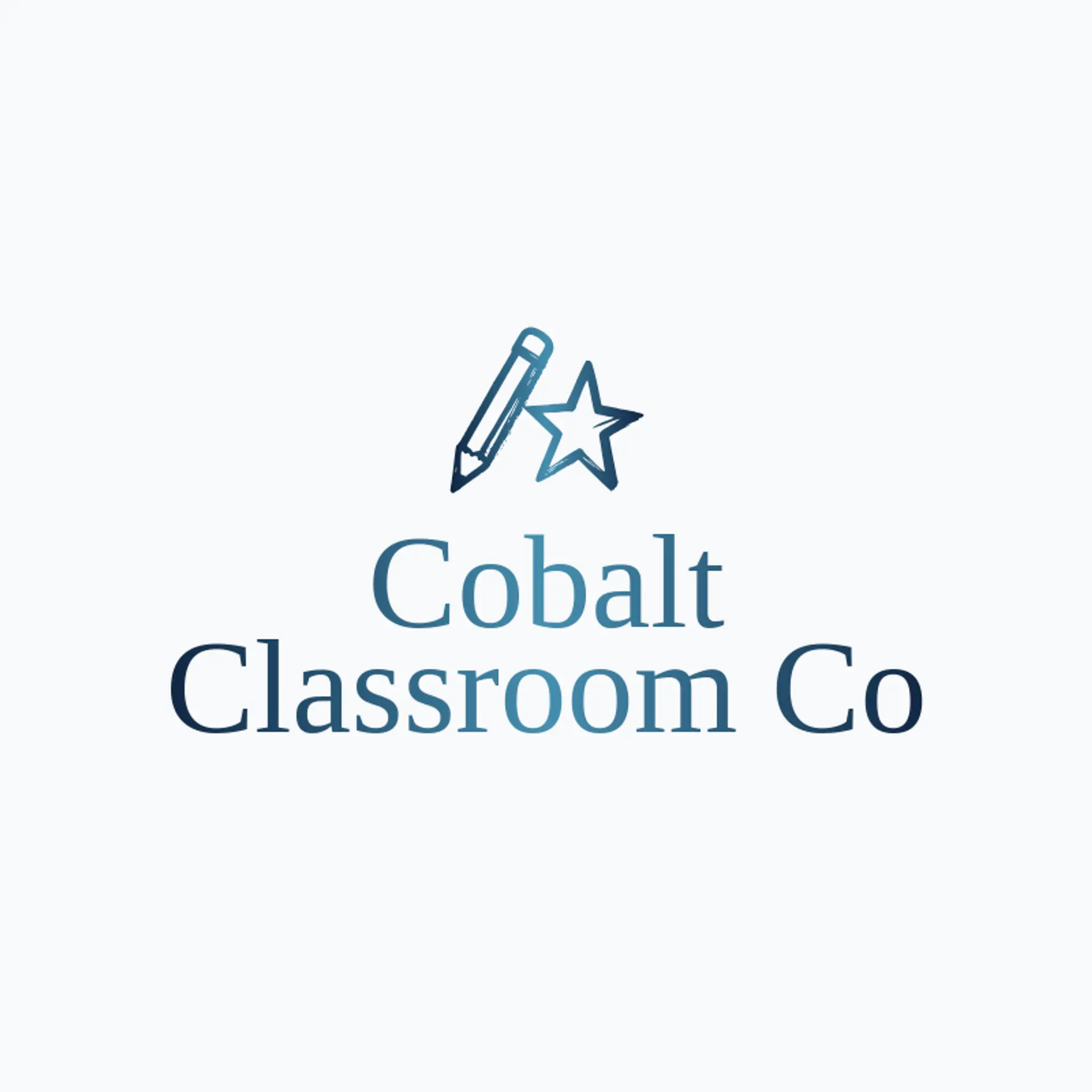 Cobalt Classroom Co logo for tutoring