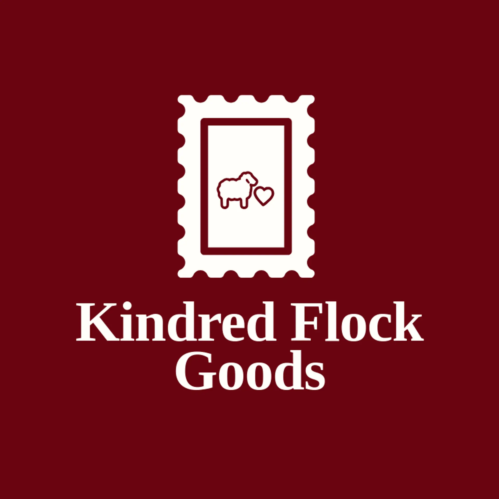 Kindred Flock Goods logo for lamb