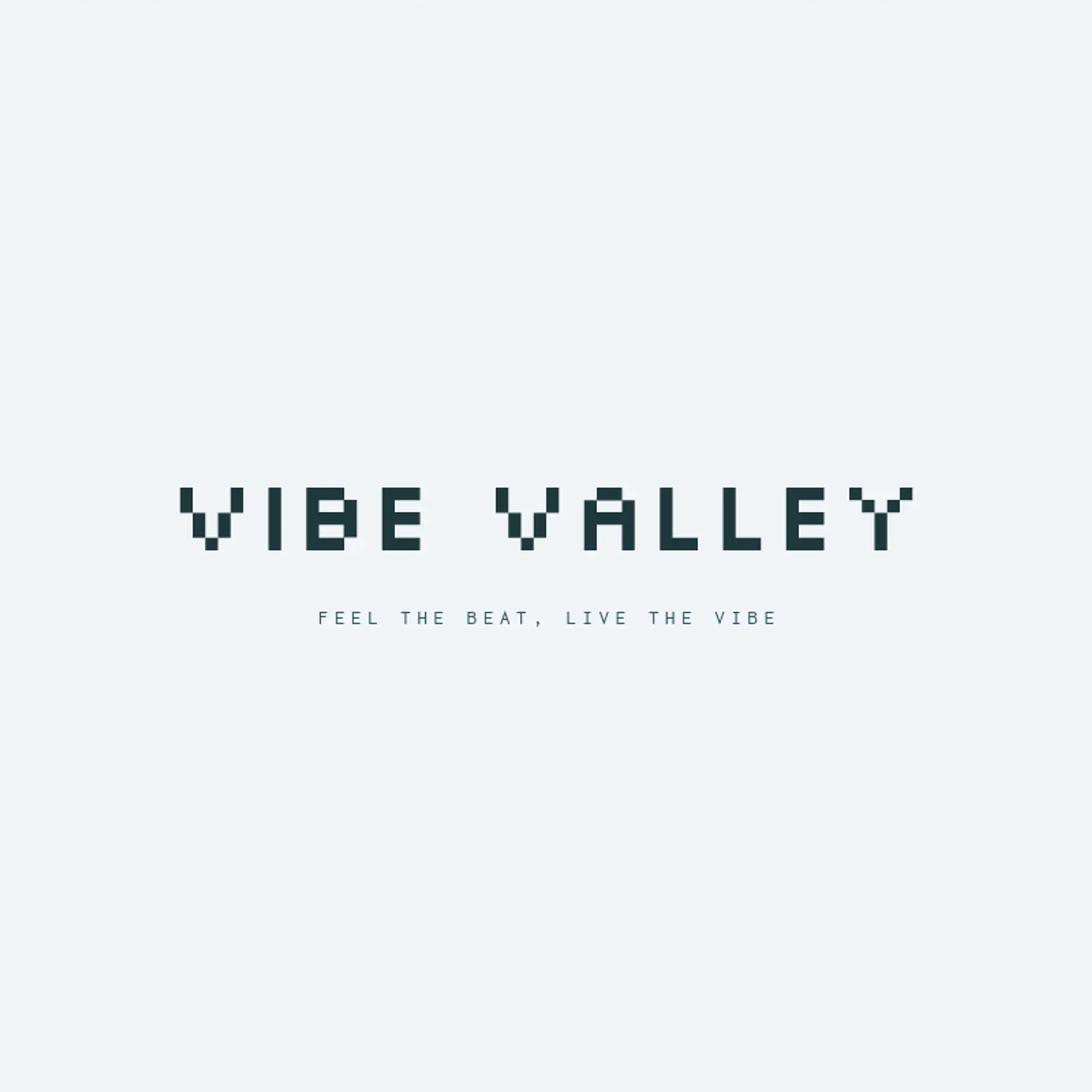 Vibe Valley logo for cool music