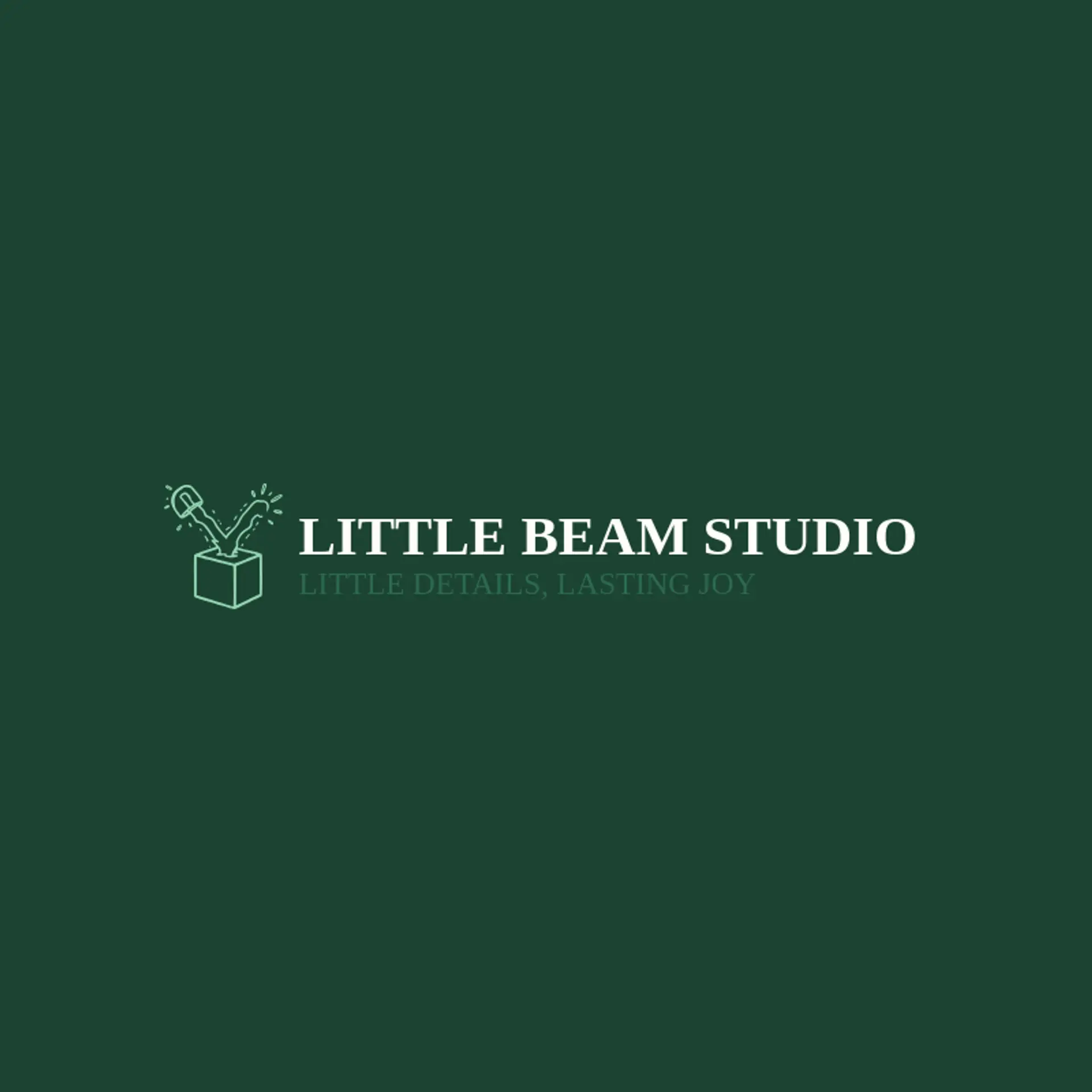 Little Beam Studio logo for laser engraving