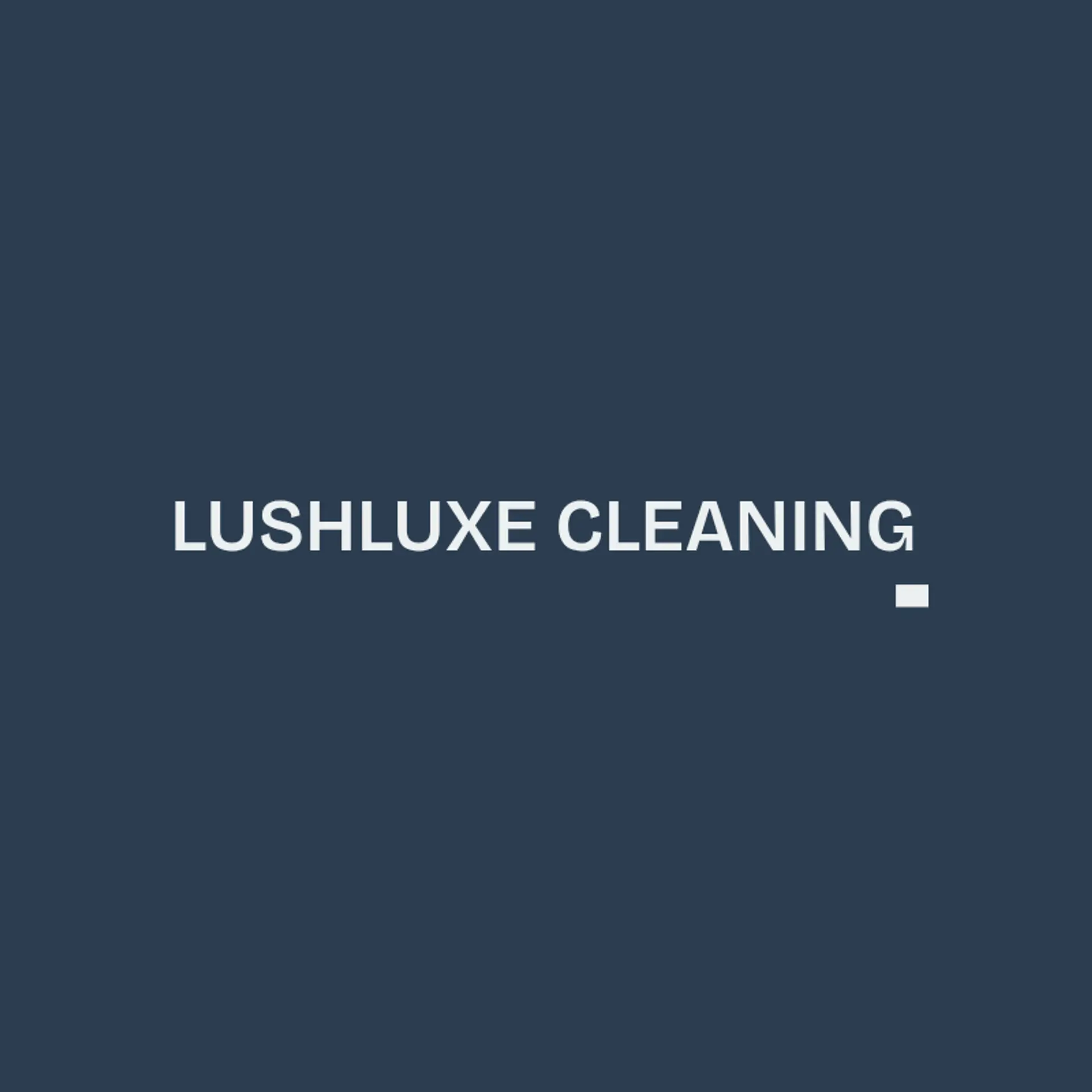 LushLuxe Cleaning logo for cleaning