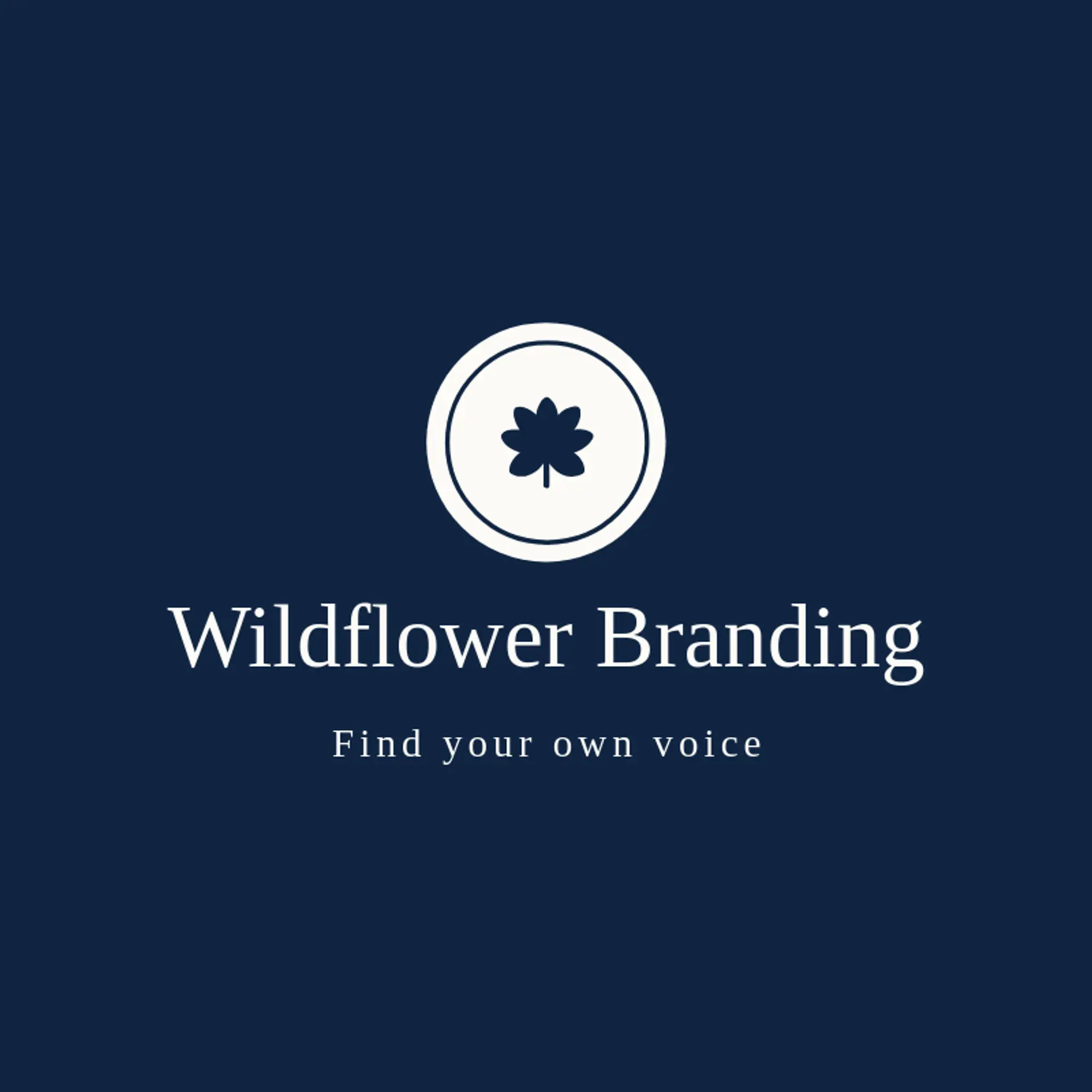 Wildflower Branding logo for agency